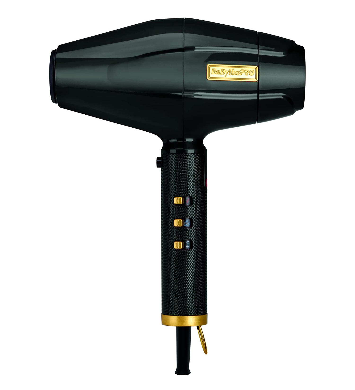 BaBylissPRO BLACKFX Metal Collection Hair Dryer | Professional Performance & Style - Buy Online on SooperMarket.com