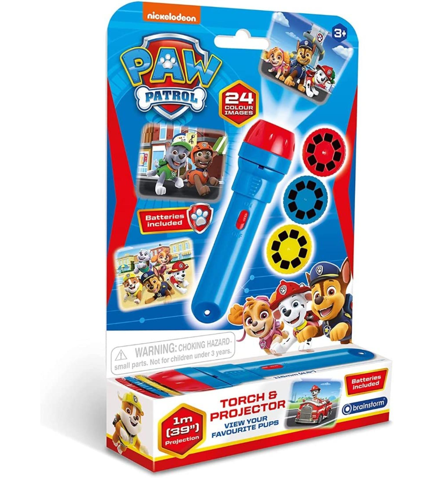 Buy PAW Patrol Flashlight and Projector - Multi-Colour Fun for Kids | International Shipping - Buy Online on SooperMarket.com