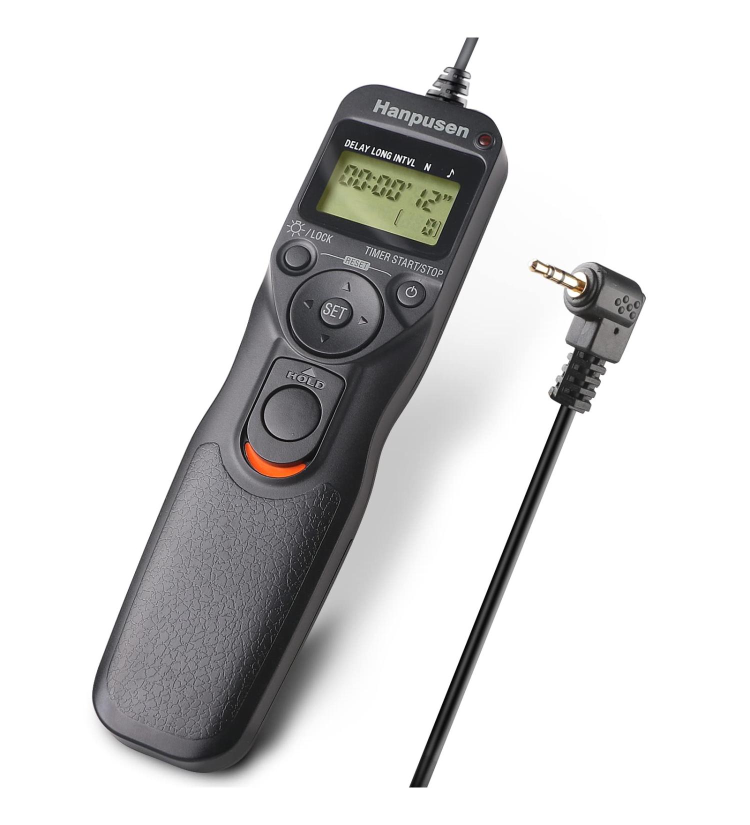Timer Remote Shutter Release Intervalometer for Canon EOS R6 R RA RP, Fujifilm GFX100S R X-Pro3 X-T4, Olympus OM-D E-M1X Mark II III C6 - Canon Fuji Olympus - Buy Online on SooperMarket.com
