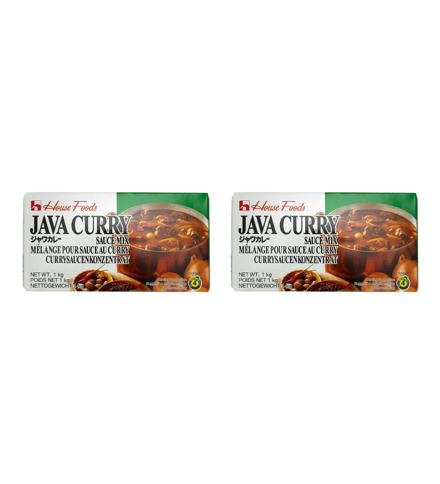 House Java Vegetable Curry Sauce Mix Medium Hot 1kg (Pack of 2) by CNMART - Buy Online on SooperMarket.com