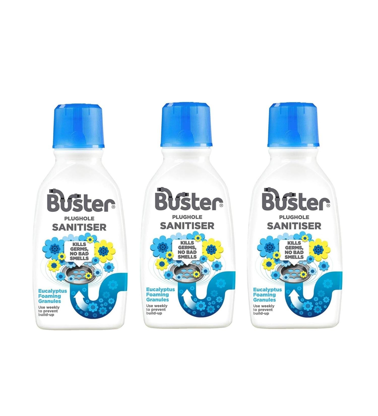 3 x 300g Clean & Fresh Granules Drain Smell Remover Freshner