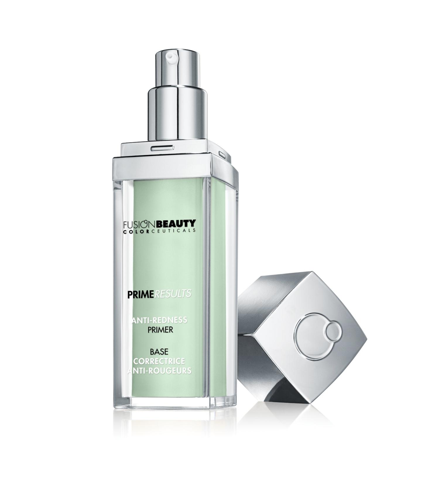 Fusion Beauty Anti-Redness Primer - Green Sensitive Skin Corrector - Buy Online on SooperMarket.com