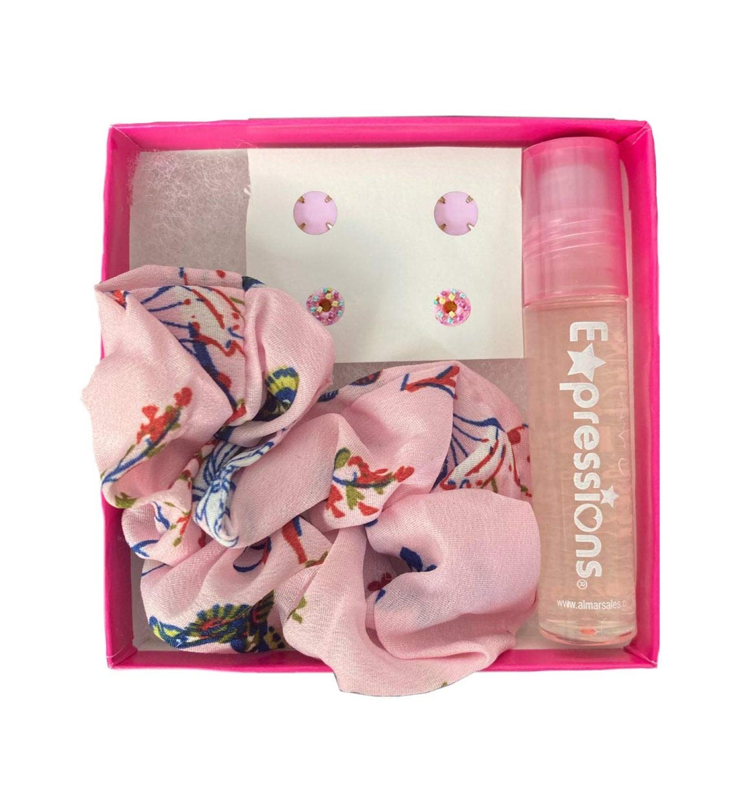Jazzie Hot Pink Valentine's Day Surprise Mystery Box for Girls | Hair Scrunchies Lip Gloss Earrings & More | Perfect Valentine's Gifts for Her - Buy Online on SooperMarket.com