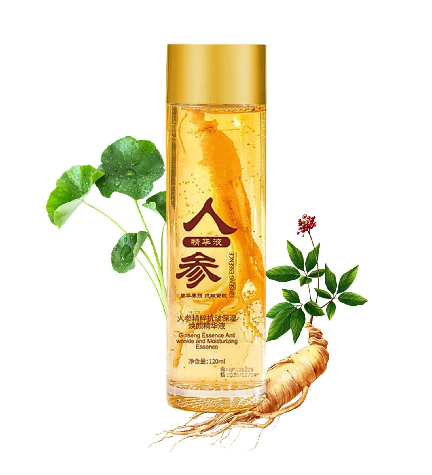 Ginseng Anti Wrinkle Serum Hydration Ginseng Essence Water Ginseng Face Serum Anti Aging Serum for Face Ginseng Extract Anti-Wrinkle Original Serum Oil Moisturize - Buy Online on SooperMarket.com