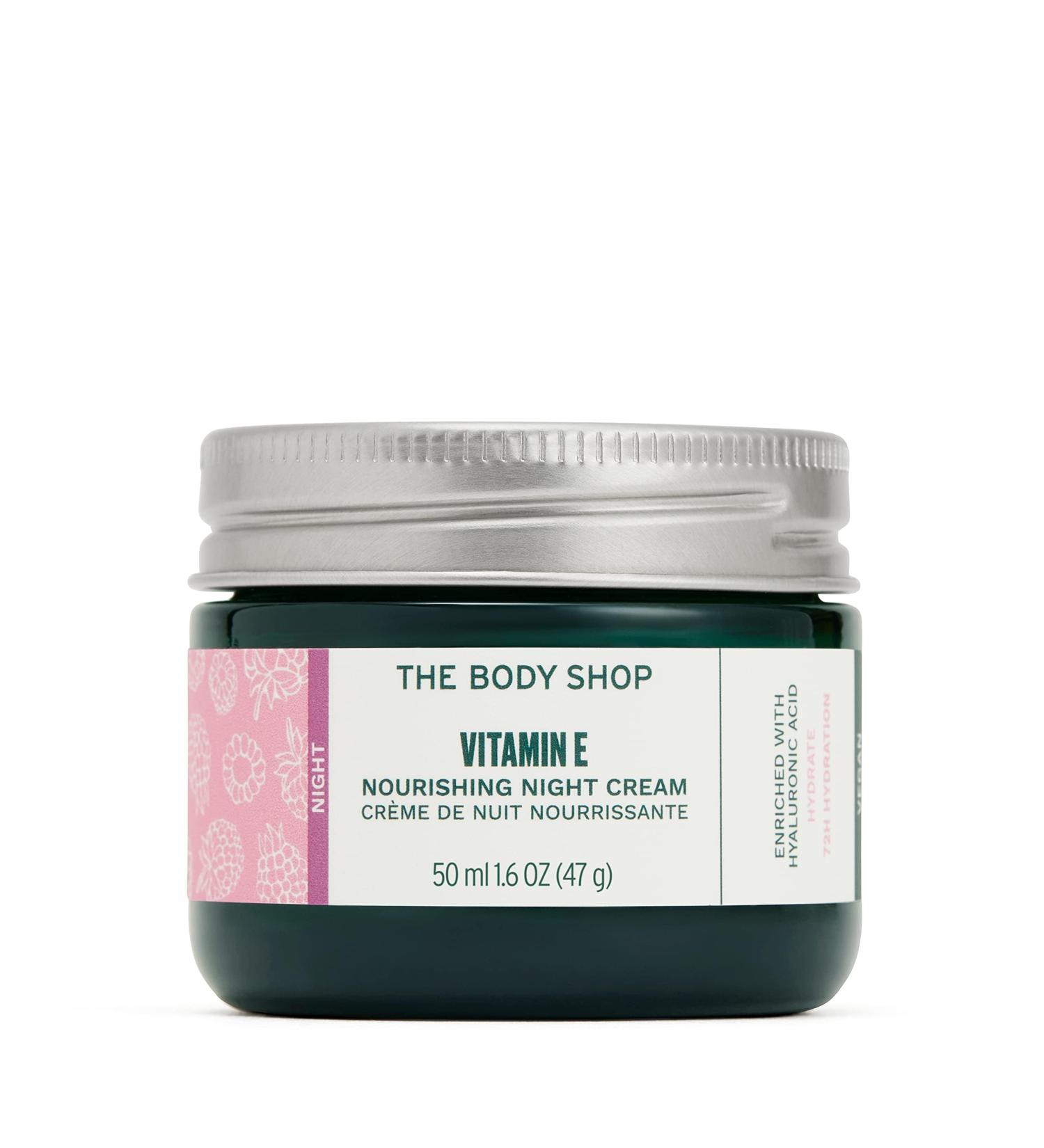 Buy The Body Shop Vitamin E Night Cream - Vegan & Suitable for All Skin Types - 1.6 Oz - Fast International Shipping - Buy Online on SooperMarket.com