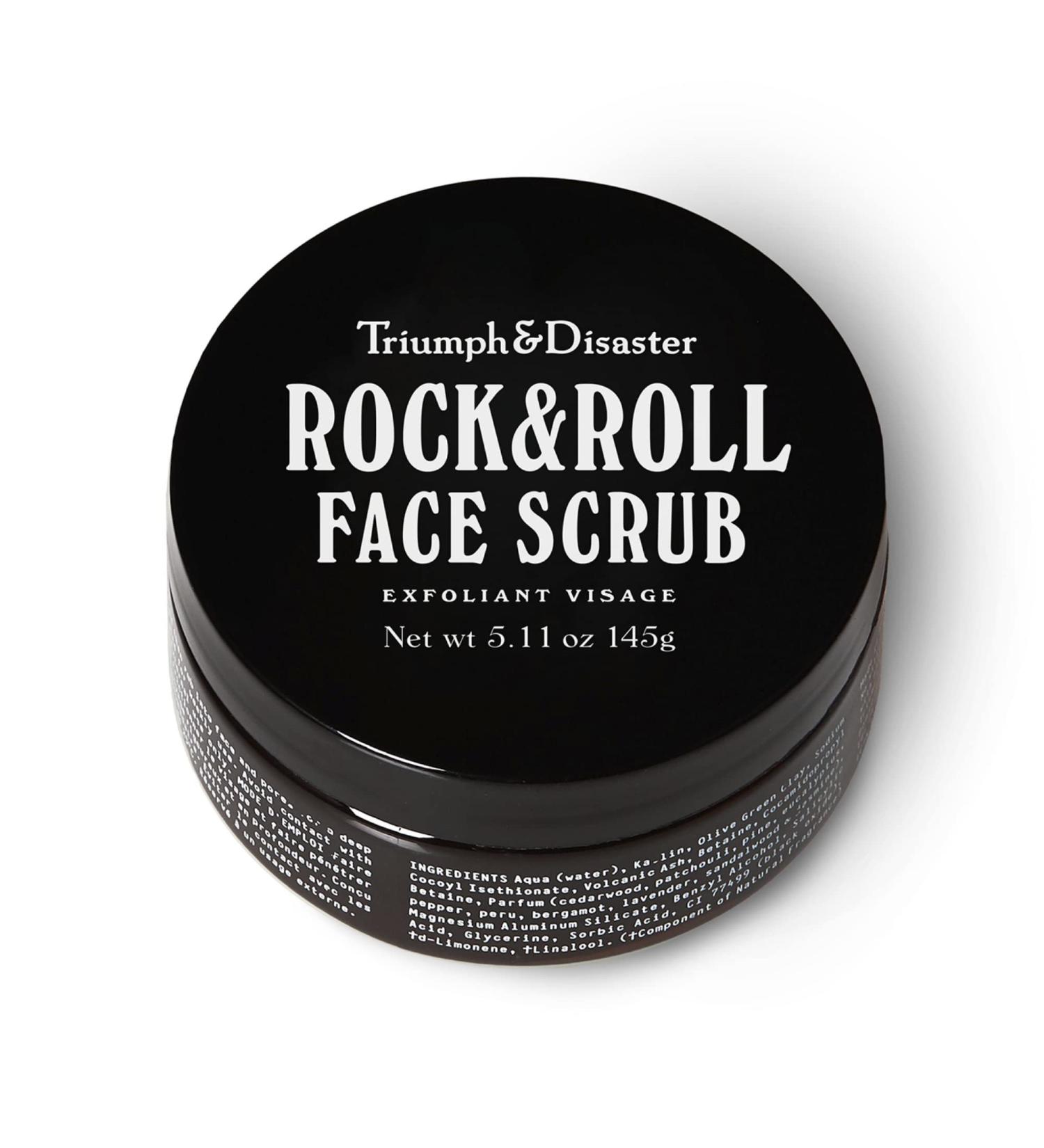 Triumph & Disaster Rock & Roll Facial Peeling - Volcanic Ash & Green Clay - Natural Blackhead Remover - Nourishing Facial Treatment 145g - Buy Online on SooperMarket.com