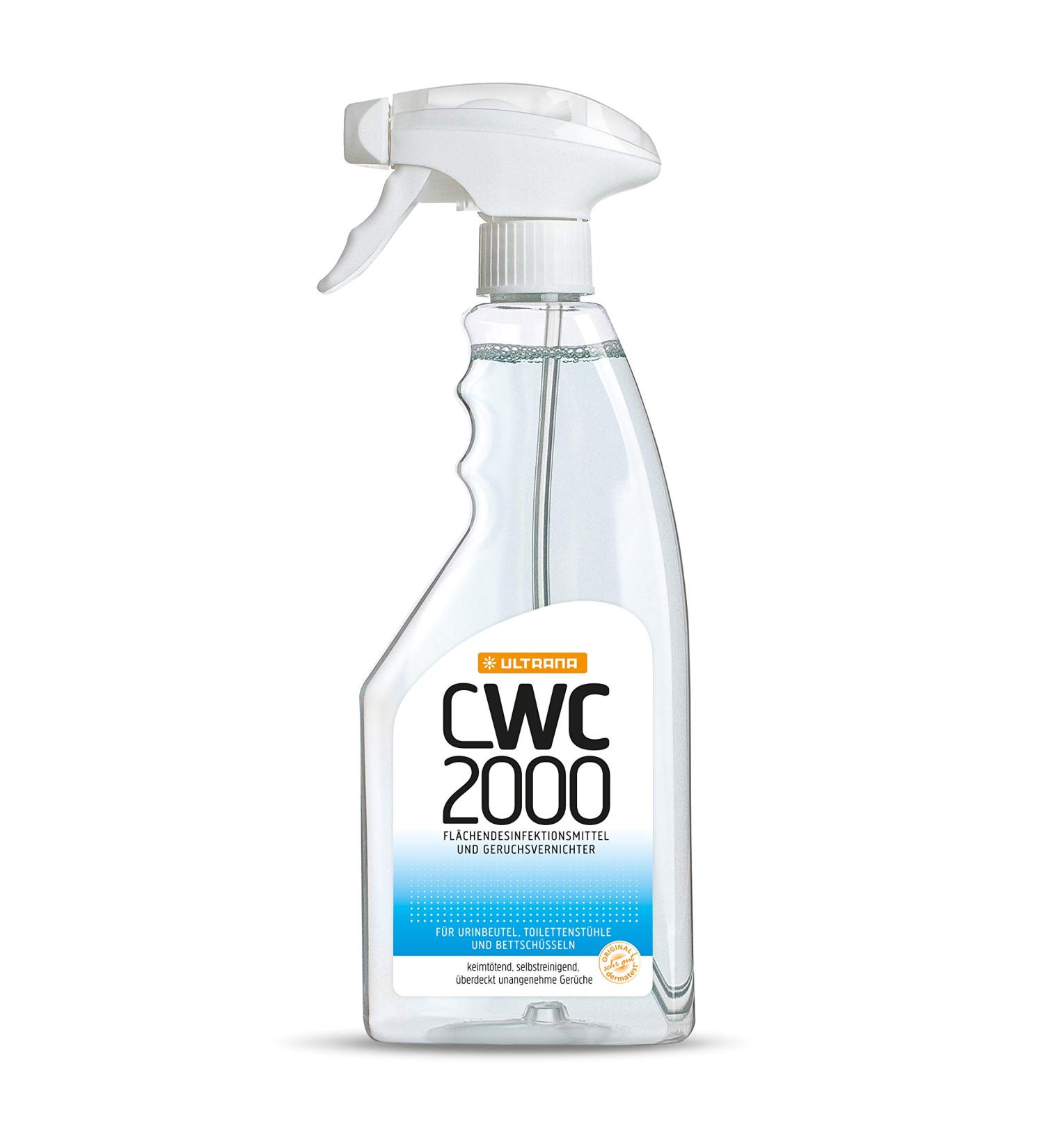 Cwc 2000 Odour Eliminator With Disinfectant Spray Bottle 500 ml
