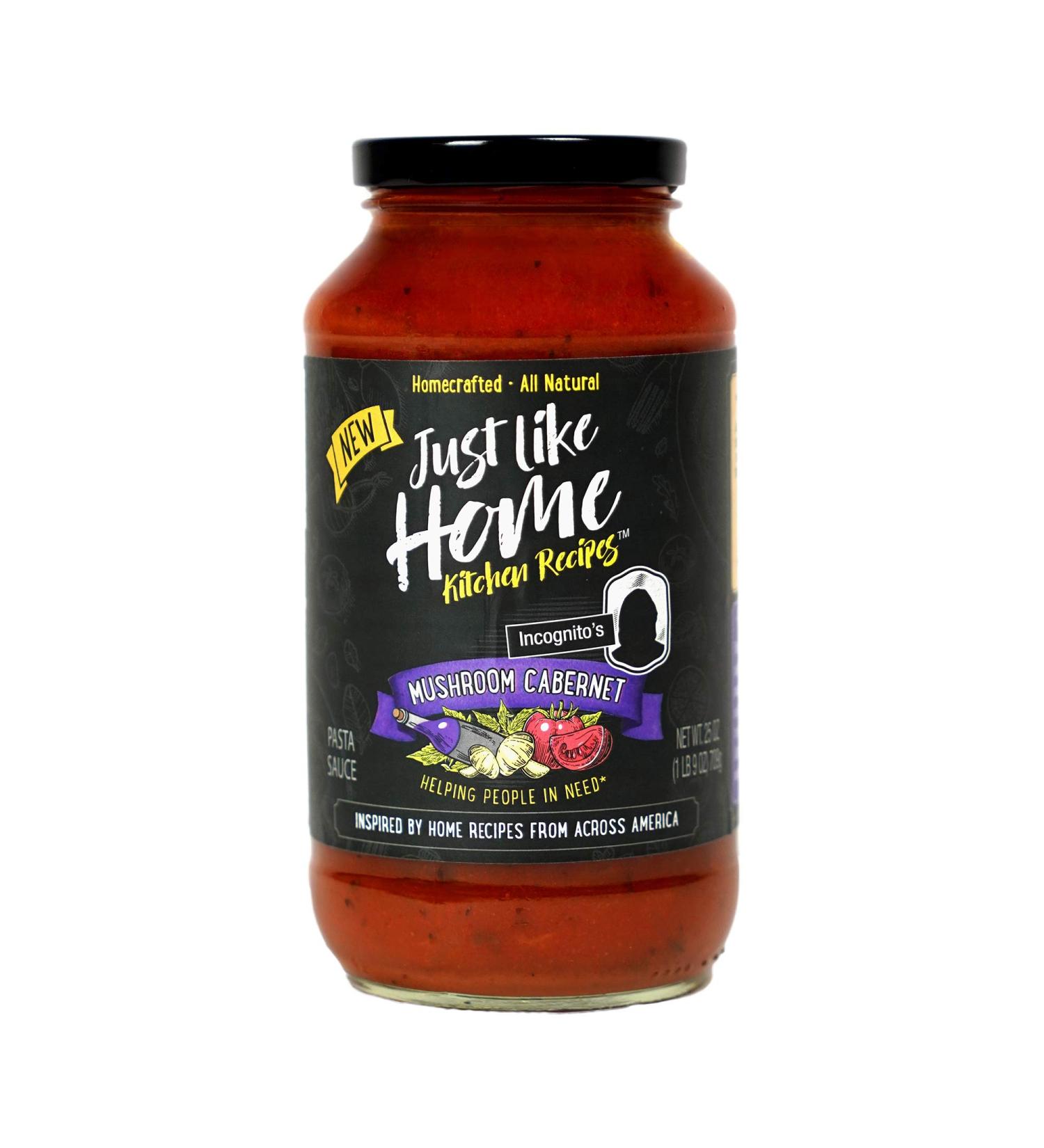 Home Kitchen Recipes Mushroom Cabernet Pasta Sauce 25 oz | Gluten-Free, Non-GMO, All-Natural - Buy Online on SooperMarket.com