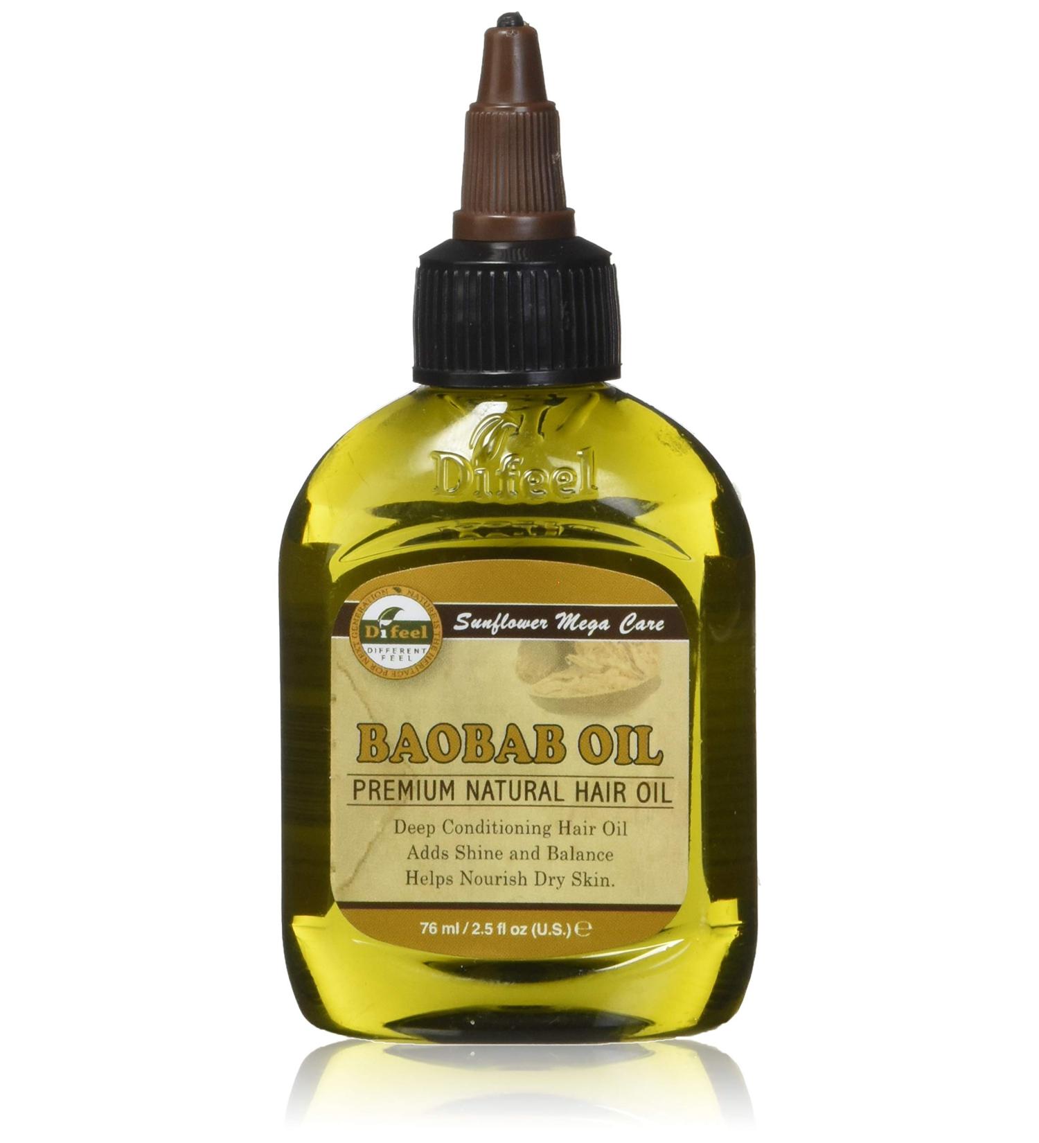 Difeel Premium Baobab Oil 2.5oz | Natural Deep Conditioning Hair Care Oil - Buy Online on SooperMarket.com