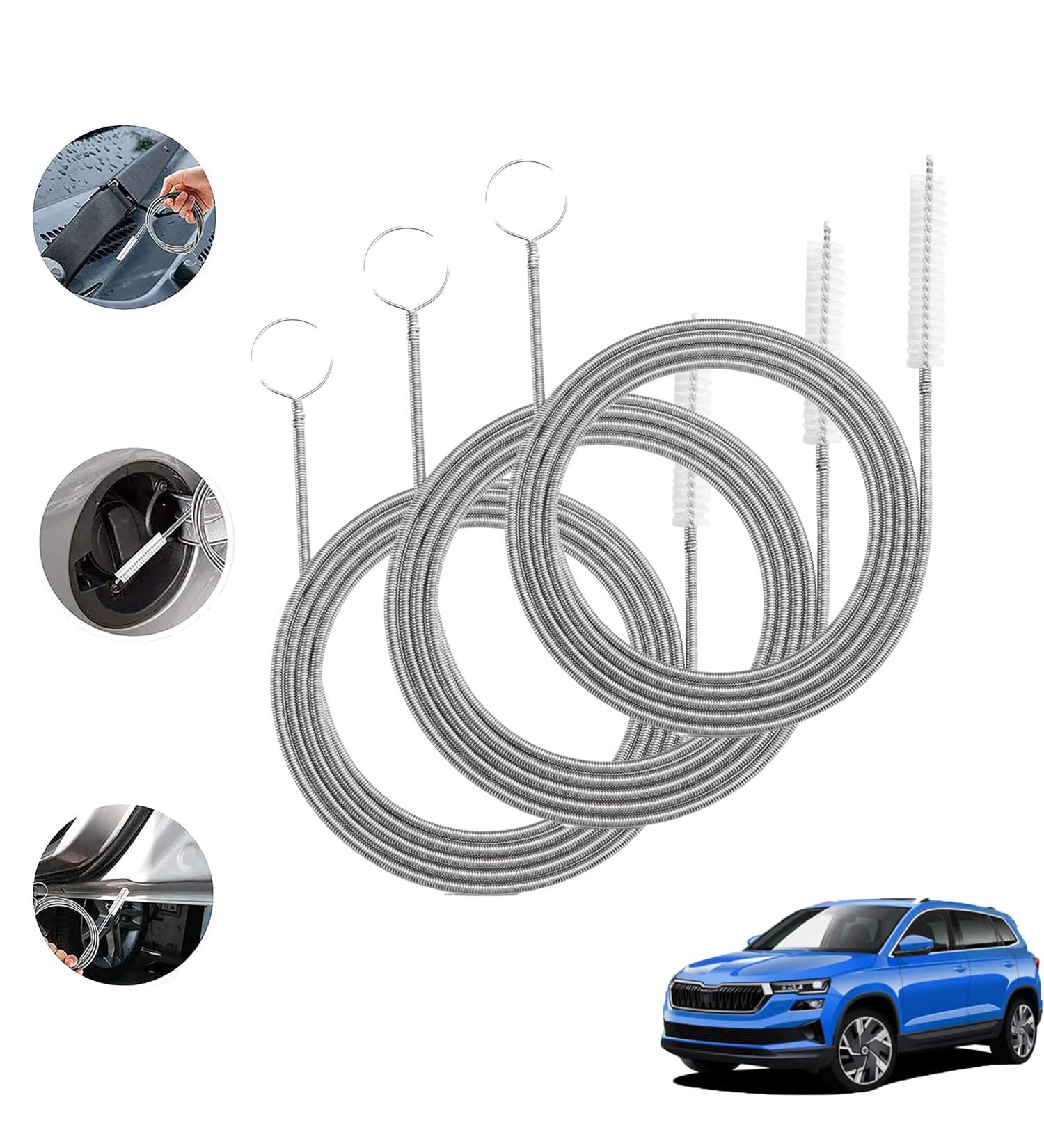 Car Drain Dredge Cleaning Scrub Brush Flexible Car Drain Dredge Sunroof Cleaning Scrub Brush Tool Car Drain Pipe Brush for Refrigerator Drain Pipe Auto Sunroof Drain Cleaning Tool (3PCS) - Buy Online on SooperMarket.com