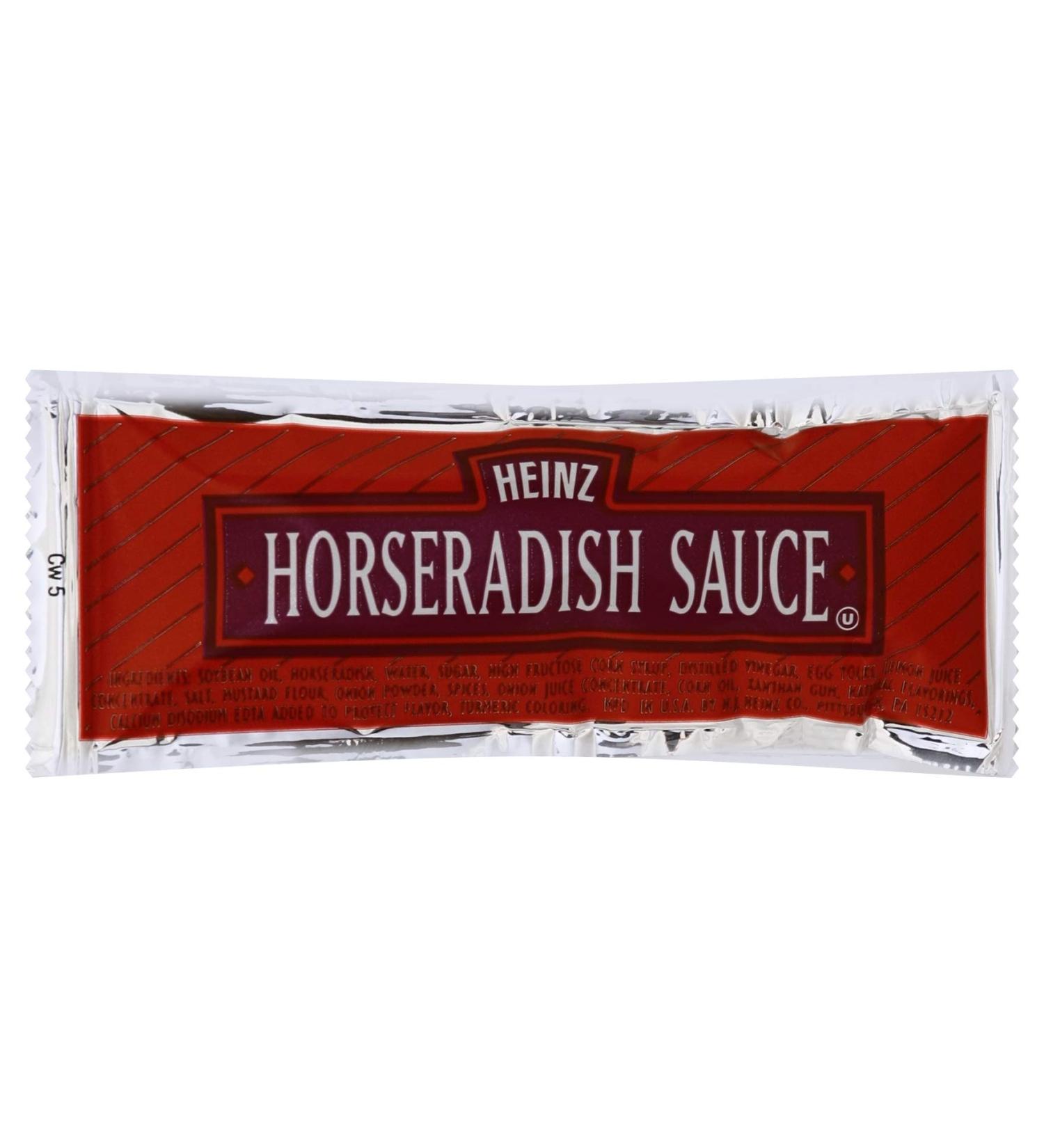 Horseradish Sauce Single Serve 200 Case 12 Gram
