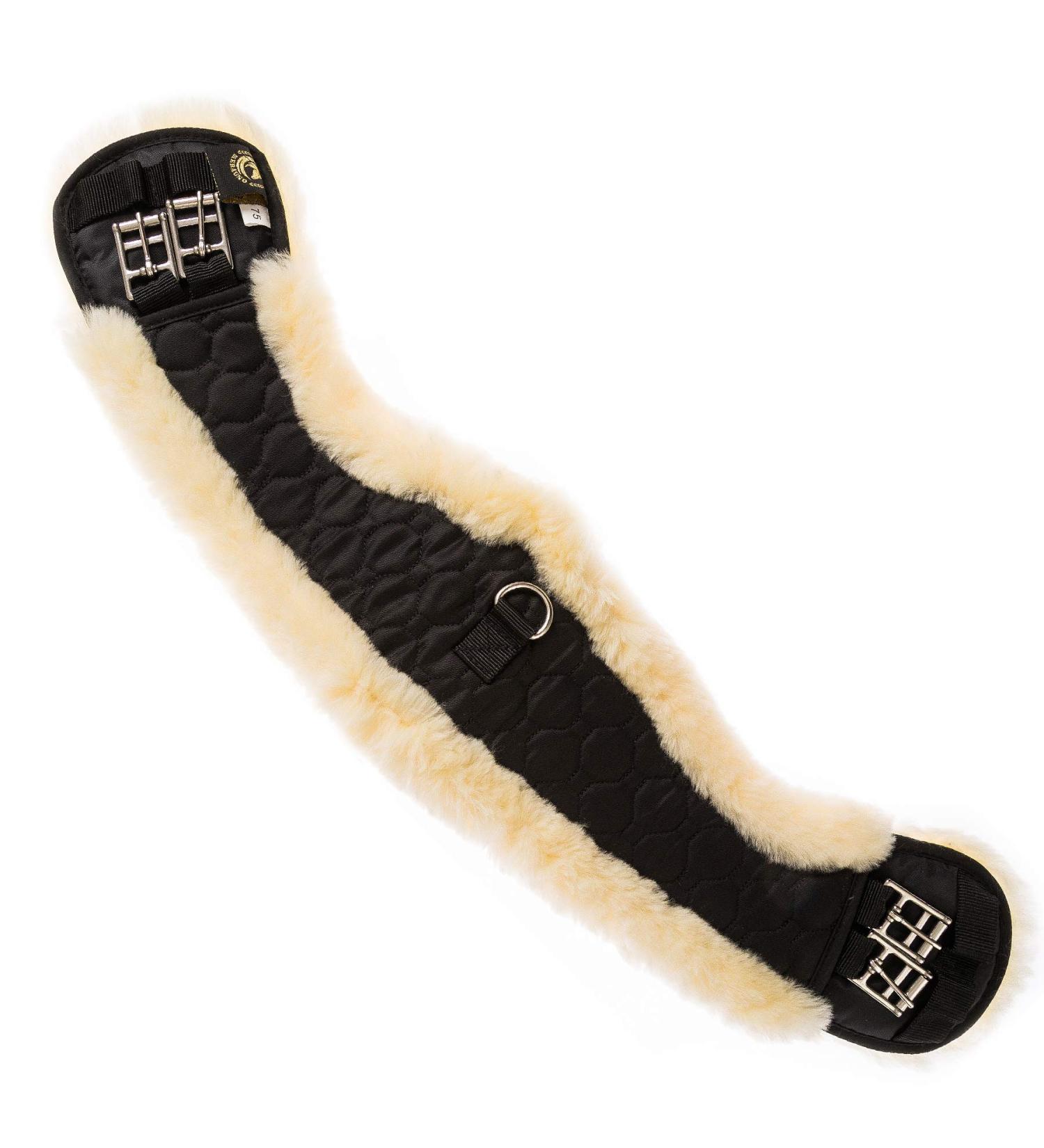 Merauno Sheepskin Dressage Girth Western Moon Girth Dressage-70cm 27.6" (70cm) - Buy Online on SooperMarket.com