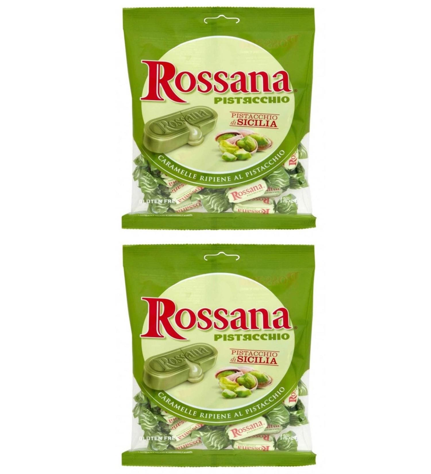 Rossana Candies Filled with Pistachio 135g 4.76oz Pack of 2 - Buy Online on SooperMarket.com