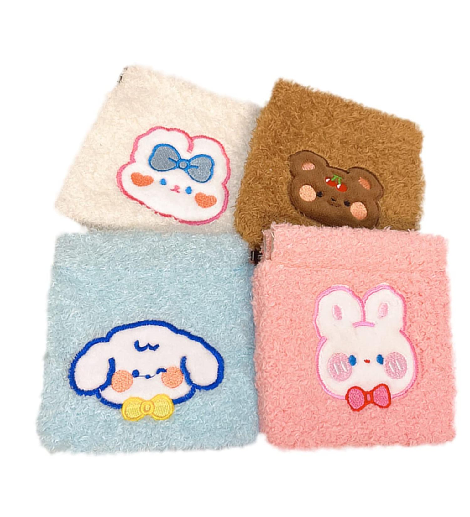 Reusable Tampon Kit with Bunny Pouch - Healeved 4pcs Cups for Period Menstruation & Menstrual Pad Storage - Buy Online on SooperMarket.com