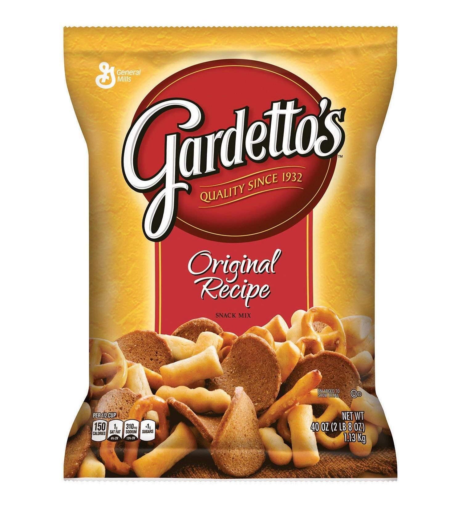 Gardetto's Original Recipe Snack Mix - 32 oz | Savory Blend of Flavors | Perfect for Snacking - Buy Online on SooperMarket.com