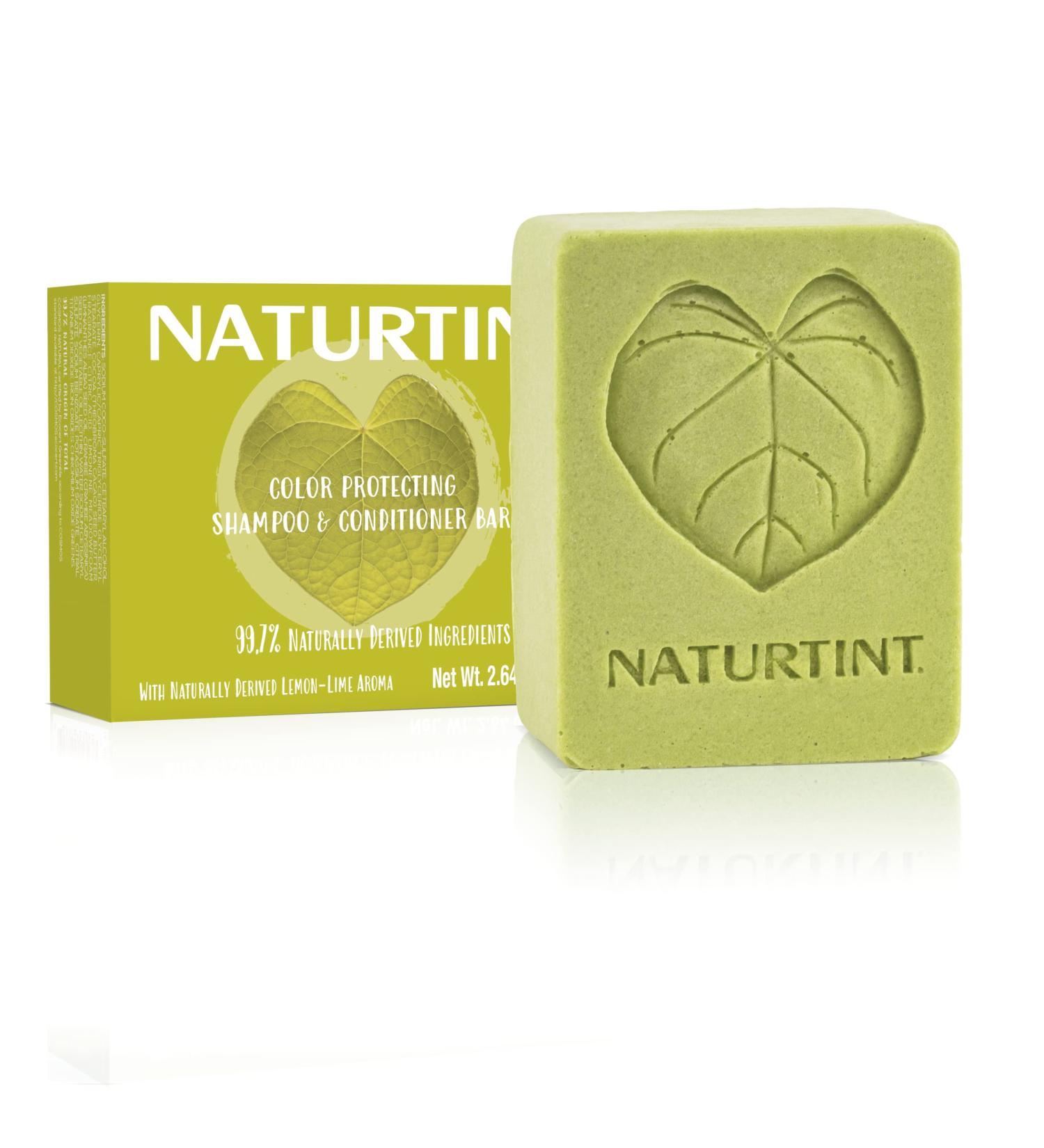 Naturtint Volumizing Shampoo & Conditioner Bars - Eco-Friendly (Lemon Lime) | Color Protecting - Buy Online on SooperMarket.com