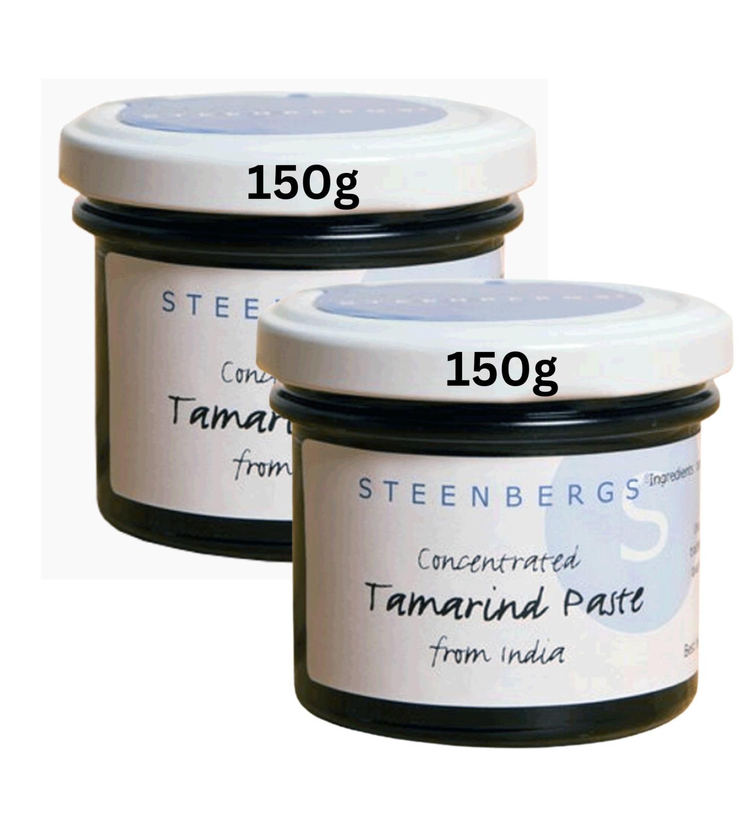 Tamarind Paste Concentrate (Makes 4 x Weight in Paste) Bundle Consisting of 2 x Steenbergs Tamarind Paste Concentrate 150g. Makes 1.2kgs of Paste - Buy Online on SooperMarket.com