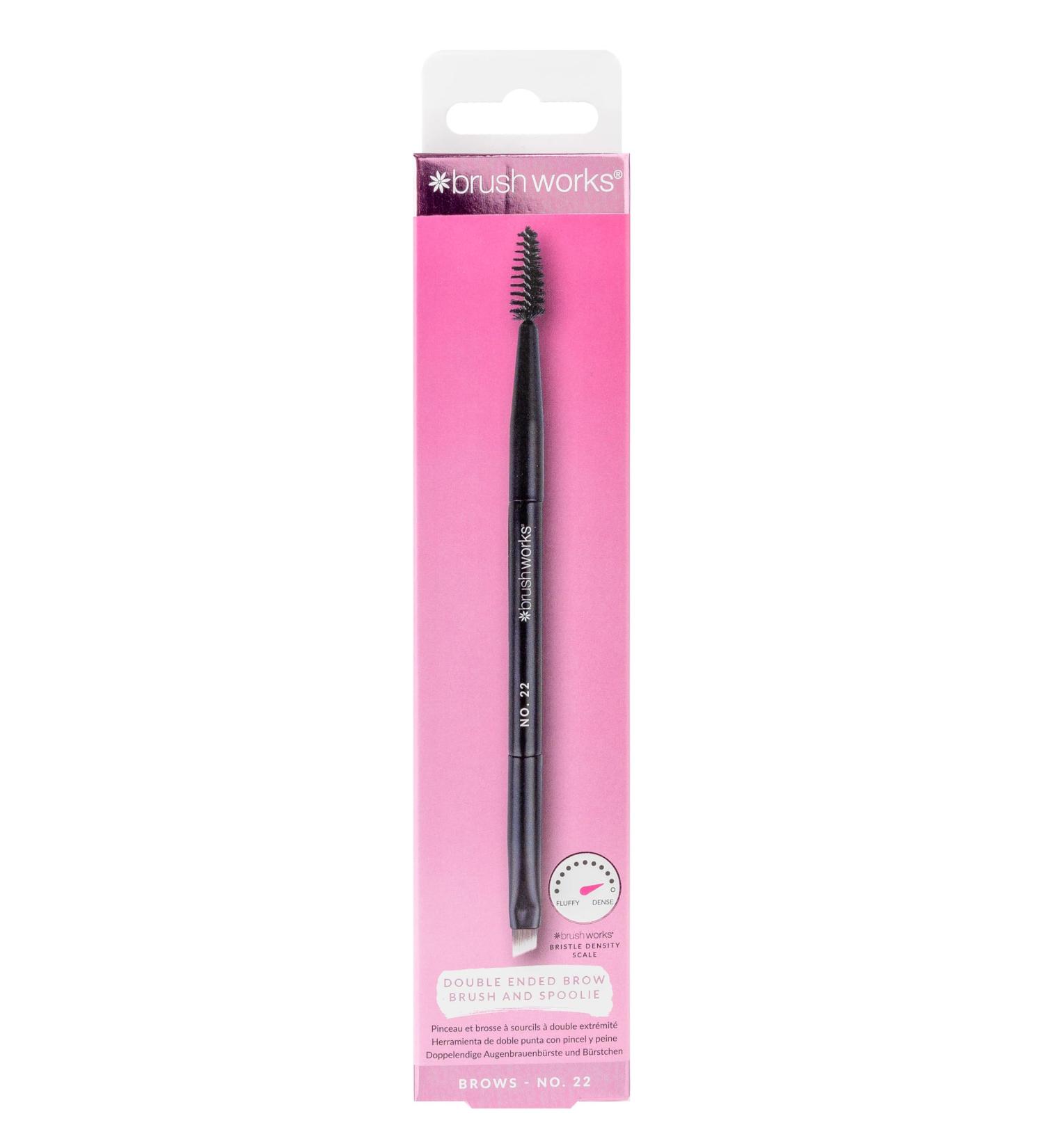 Buy No. 22 Double Ended Brow Brush & Spoolie Perfect for Flawless Brows | International Shipping Available - Buy Online on SooperMarket.com