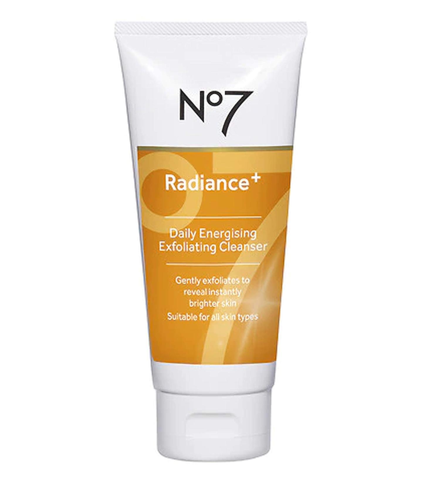 No7 Radiance+ Exfoliating Cleanser - 100ml - Buy Online on SooperMarket.com