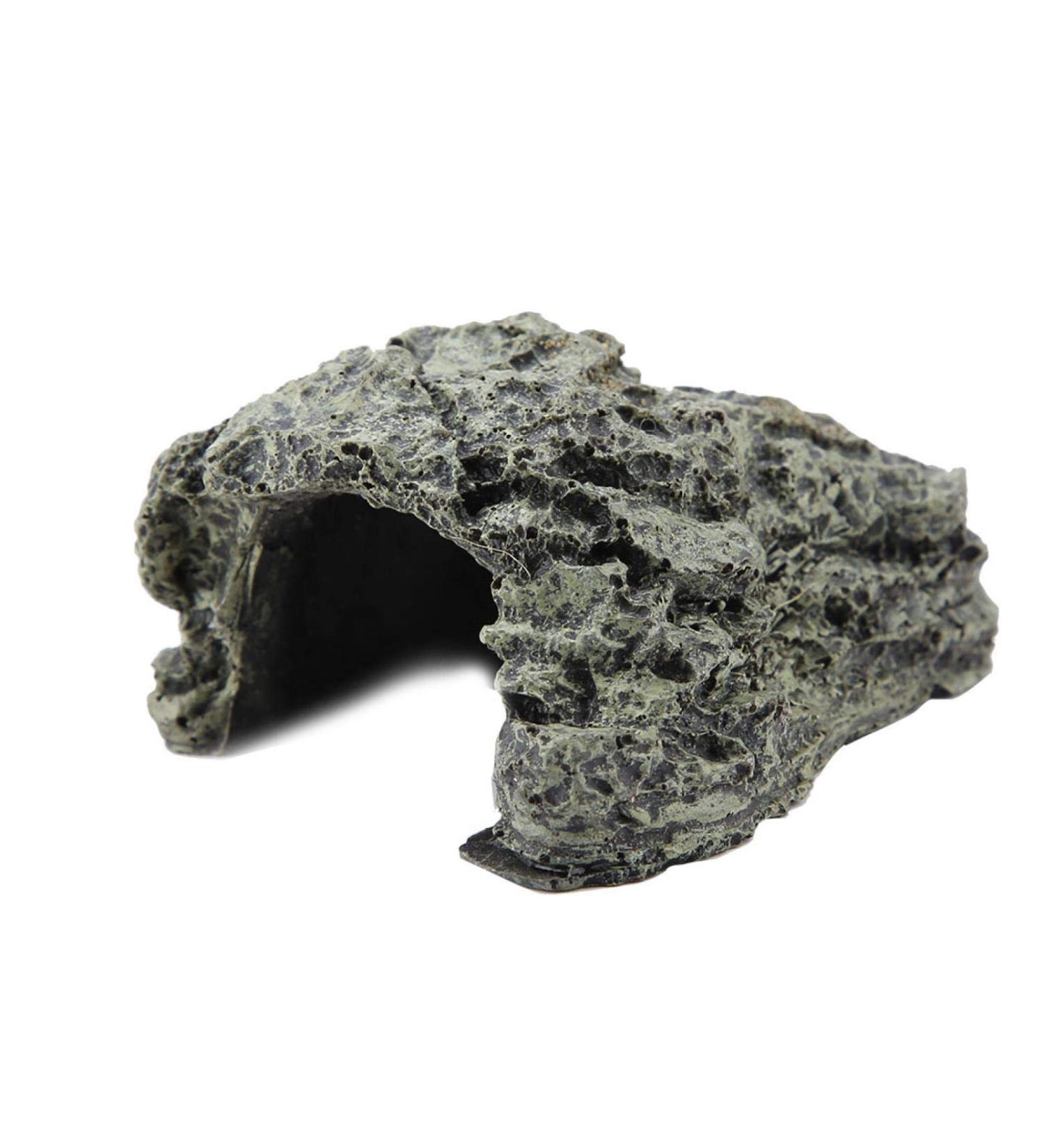 Buy Axolotl Cave | Fish & Reptile Hidden Cave Shelter | Stone Aquarium Decoration & Ornament - L18*12*9 - Buy Online on SooperMarket.com