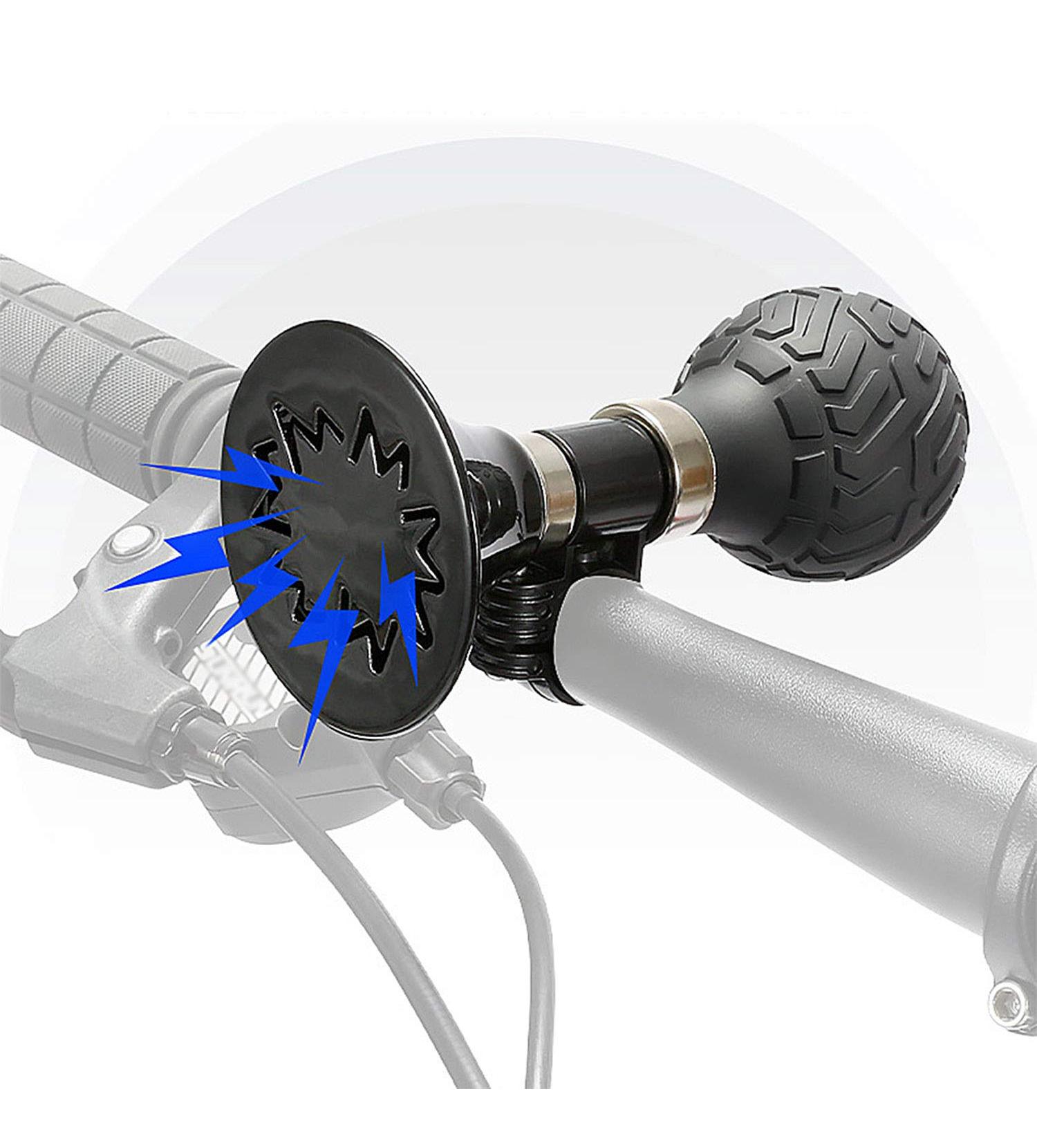 Retro Clown Bugle Horn for Bikes - Classic Metal Loud Handlebar Mount for Cycling Adults - Buy Online on SooperMarket.com