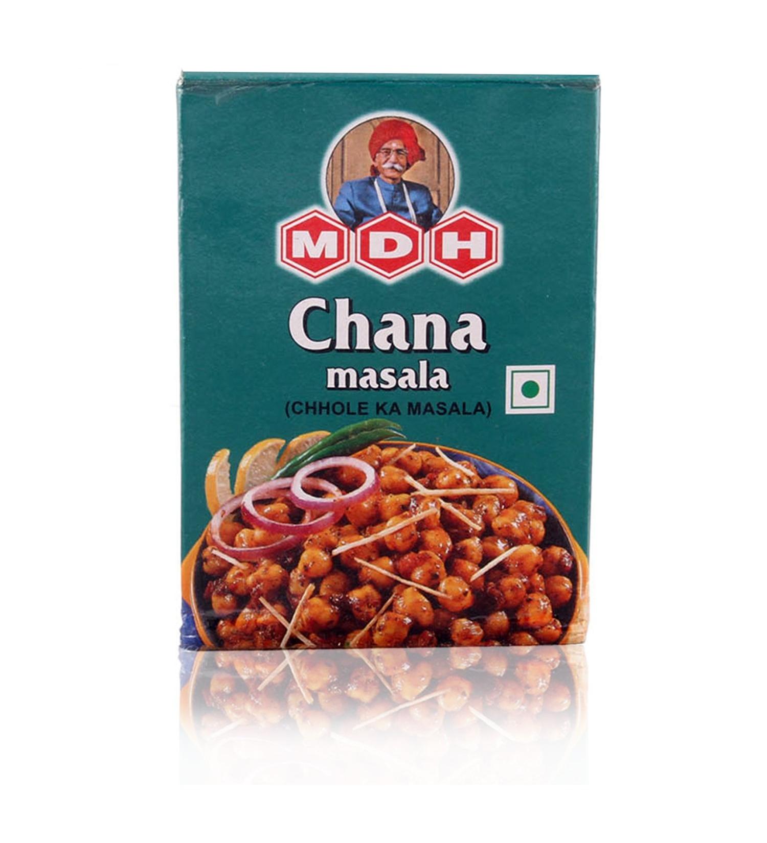MDH Chana Masala 100g - Authentic Indian Spice Blend for Delicious Chana Curries - Buy Online on SooperMarket.com