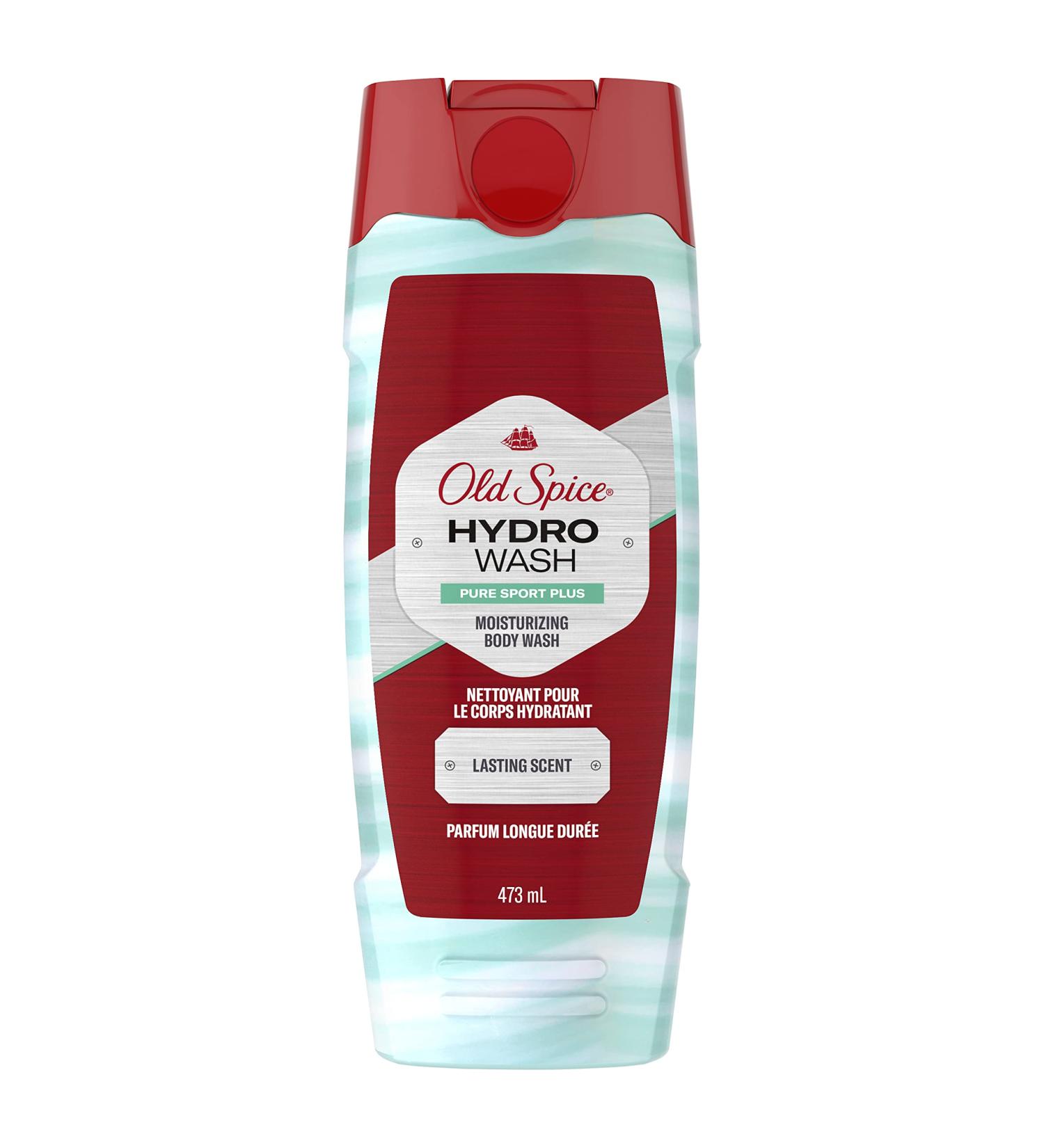 Old Spice Hydro Wash Body Wash Pure Sport Plus 16 Oz - Hardest Working Collection - 1 Pound Pack - Buy Online on SooperMarket.com