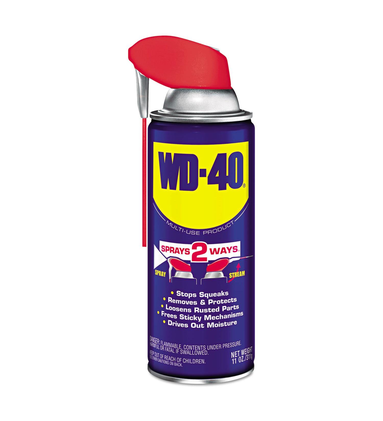 Buy WD-40 Smart Straw Spray Lubricant 11 oz - Aerosol Can 12 Pack | International Shipping Available - Buy Online on SooperMarket.com