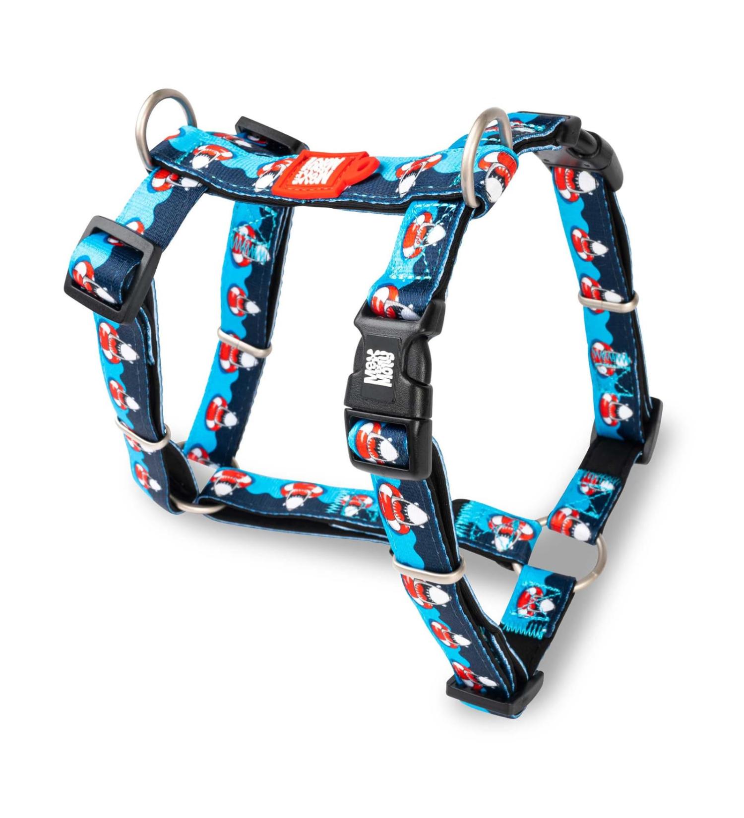 Max & Molly H-Harness - Frenzy The Shark | XS - International Shipping Available - Buy Online on SooperMarket.com