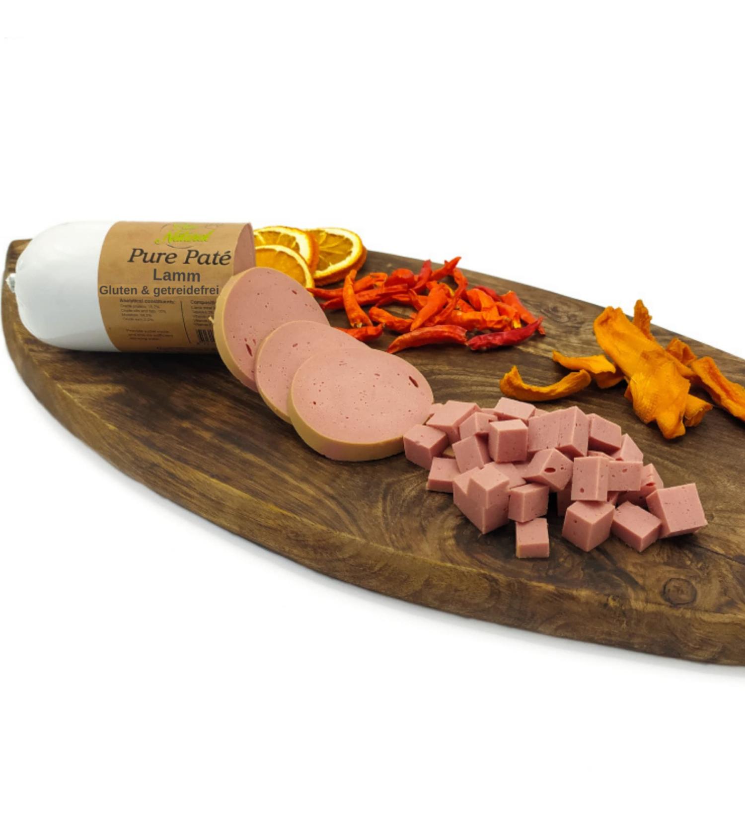 Paw Natural Hundenwurst Cutting Festival | Gluten & Grain-Free Lamb Sausage | 3x400g Fresh Healthy Meat - Buy Online on SooperMarket.com
