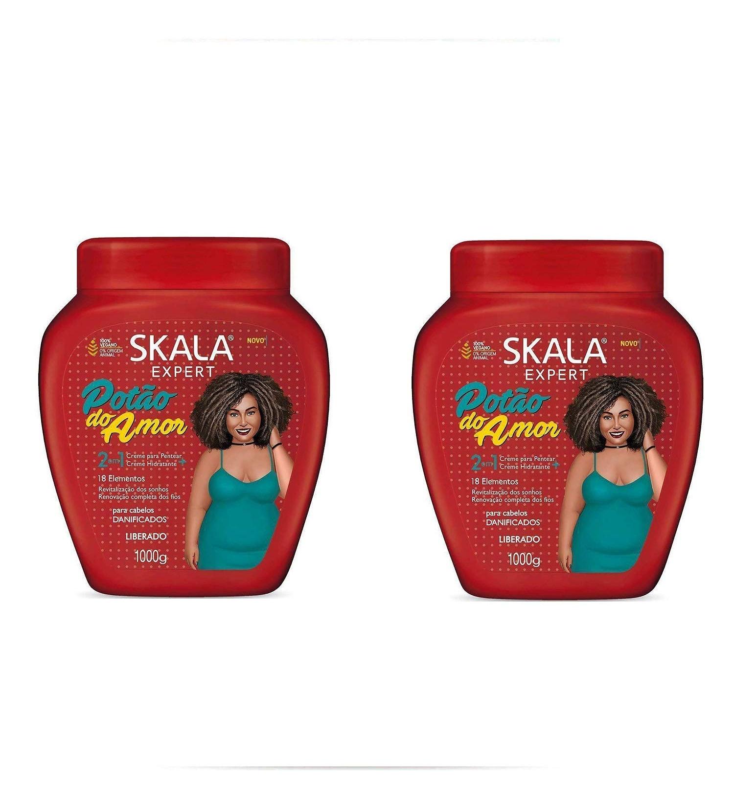 SKALA Skala Potao do Amor 2 in 1 Hair Cream 1000g (2 Pack) 2.2 Pound (Pack of 2)