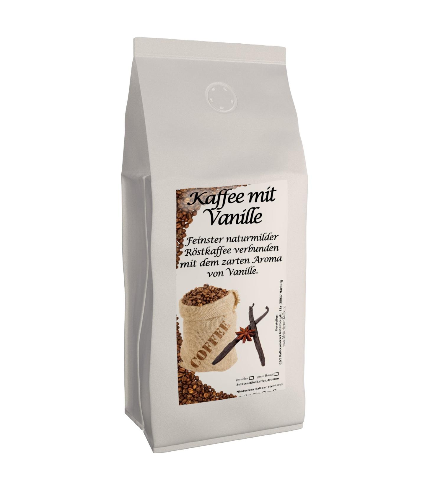 C&T Aroma Flavored Coffee - Vanilla 500g | Premium Private Roaster Coffee for International Shipping - Buy Online on SooperMarket.com