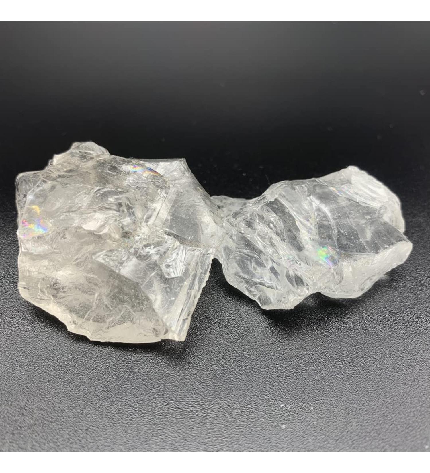 Specimen Healed Natural White Raw Stone Freeform Crystal Rough Quartz Irregulary Polished Stone Natural Minerals Home Decor Gifts As a Gift Gift - Buy Online on SooperMarket.com
