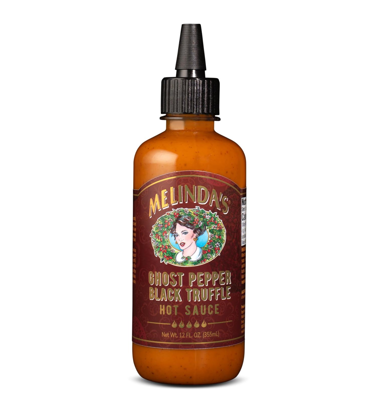Melinda s Ghost Pepper Black Truffle Hot Sauce 355ml Extra Hot