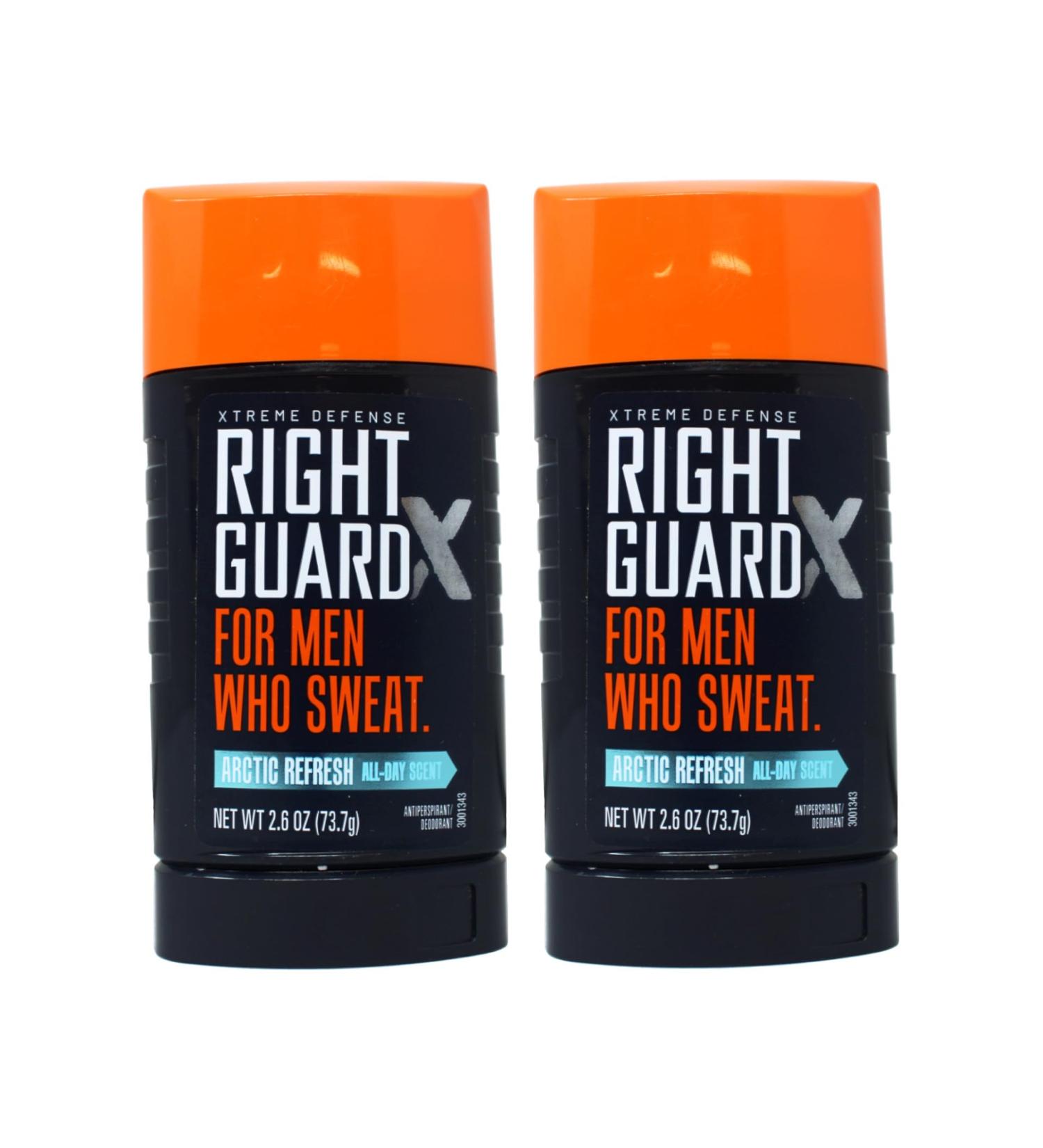 Right Guard Total Defense 5 Antiperspirant Deodorant - Invisible Solid Arctic Refresh 2.6 Oz (Pack of 2) - Long-Lasting Protection Fresh Scent International Shipping Available - Buy Online on SooperMarket.com