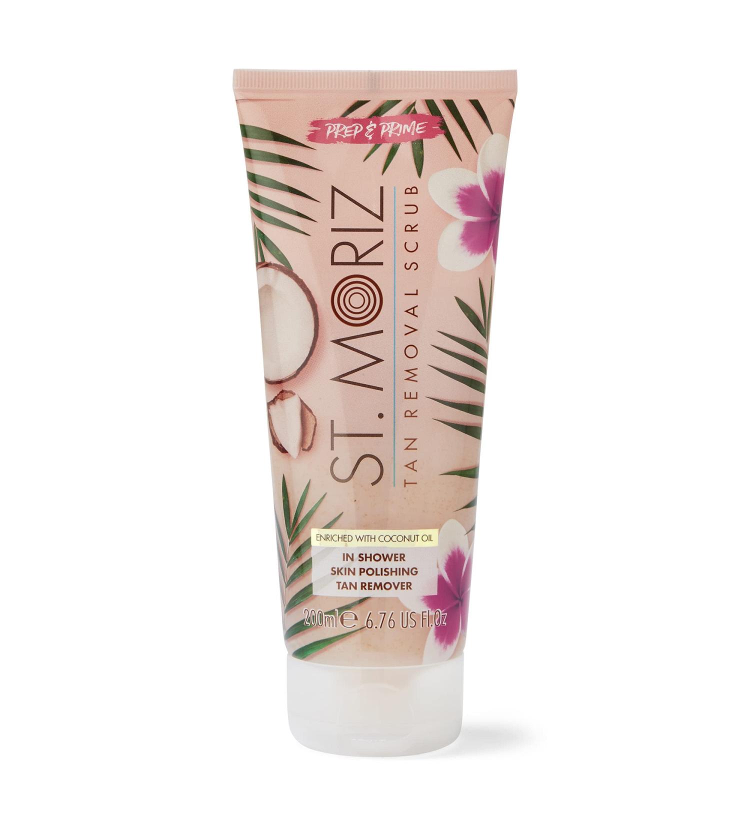 St Moriz Coconut Self-tan Remover Fake Tan Exfoliator Scrub (200ml) - Buy Online on SooperMarket.com