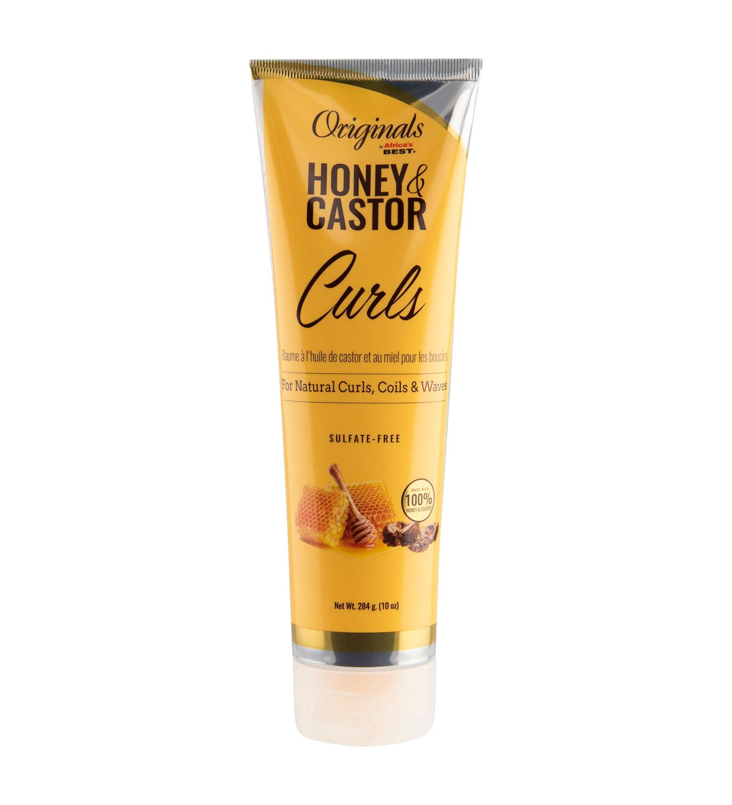 Shop Originals by Africa's Best Honey & Castor Curls - Sulfate-Free Natural Hair Care for Curls Coils & Waves - 10 oz - Buy Online on SooperMarket.com