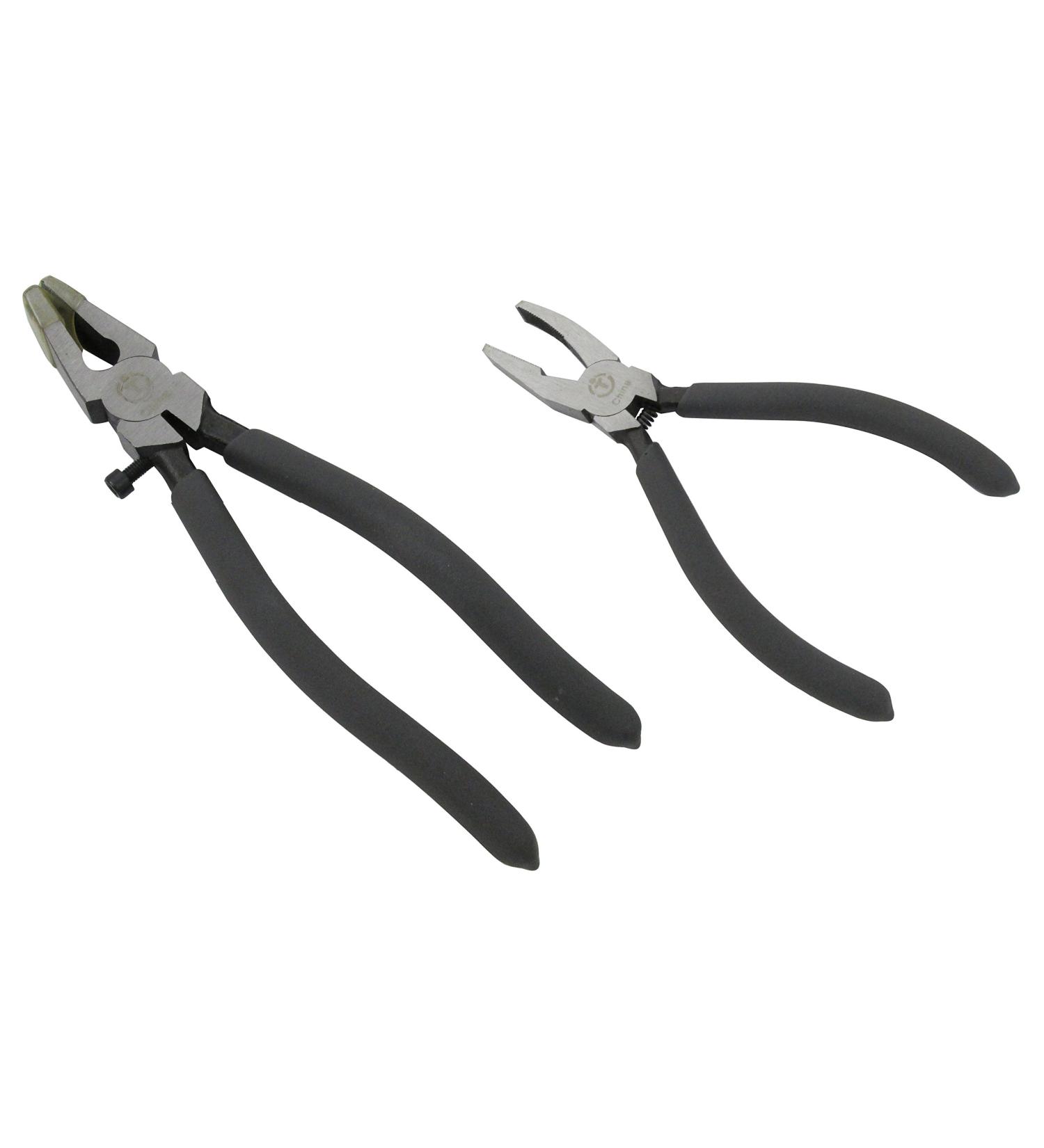ION TOOL Glass Running & Breaking Pliers 2PC Kit - Professional Glass Cutter Set - Buy Online on SooperMarket.com