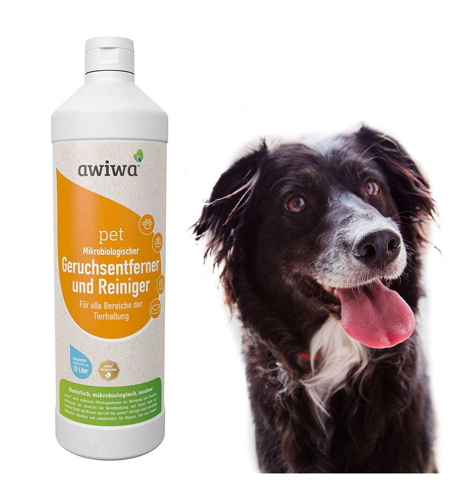 Buy Awiwa Odor Neutralizer & Cat Urine Stain Remover (1L) - Effective Pet Odor Control for Dogs & Cats | International Shipping Available - Buy Online on SooperMarket.com