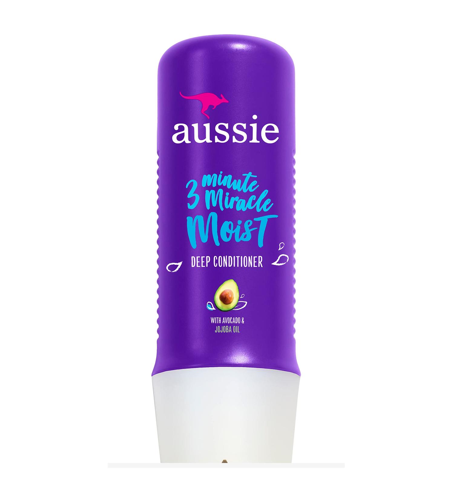 Aussie Miracle Moist 3 Minute Avocado Hair Repair Treatment 8 fl oz - Buy Online on SooperMarket.com