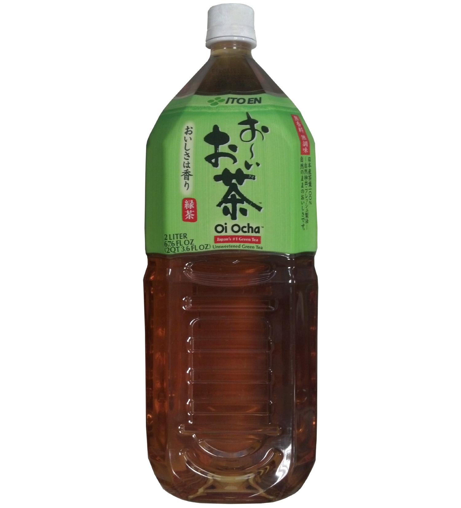 Itoen Unsweetened Green Tea, 67.6-Ounce (Pack of 6)