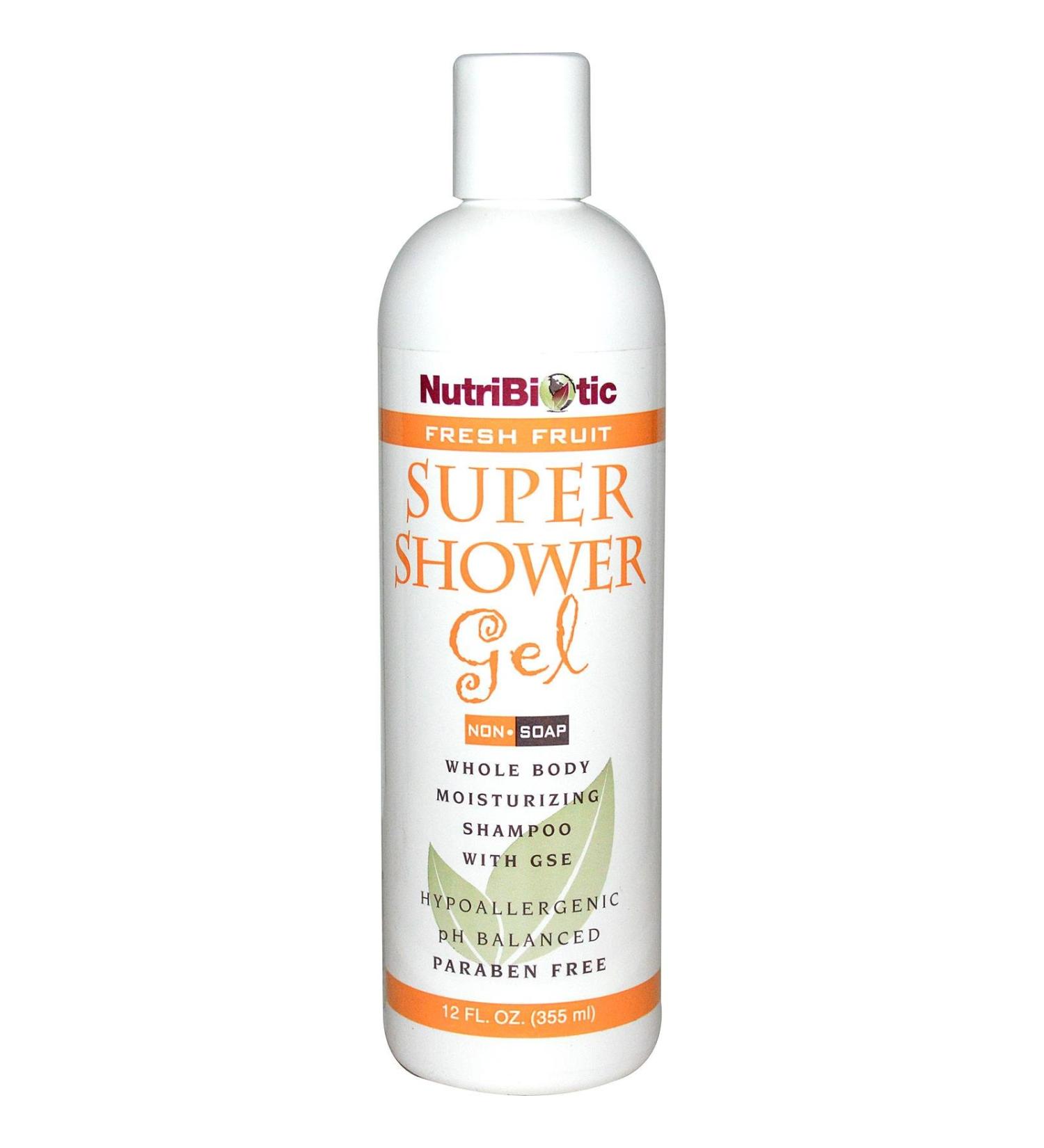 Nutribiotic Super Shower Gel Fresh Fruit 12 Fluid Ounce