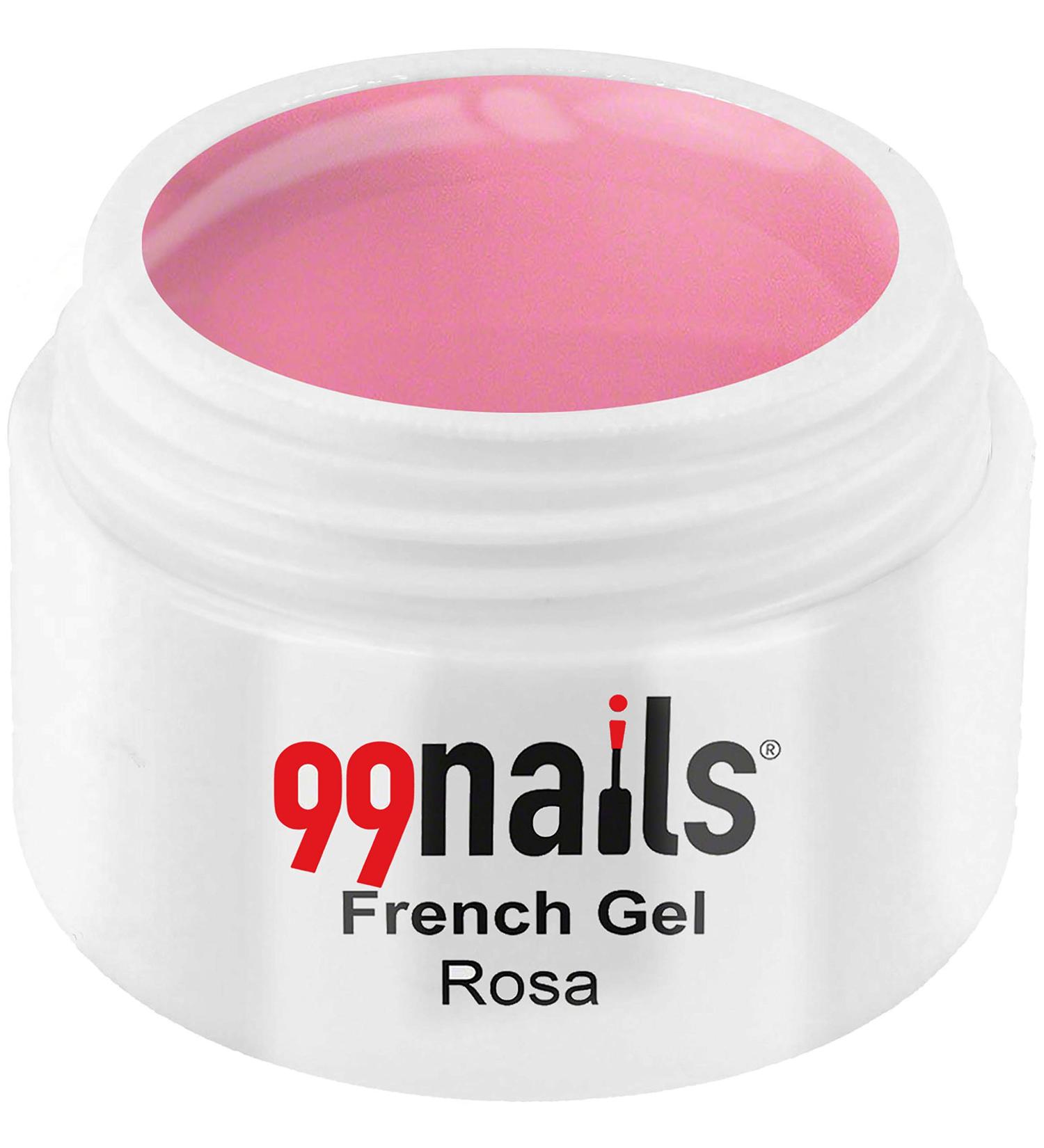 99nails French Gel - Pink (5 ml) | Premium Quality Gel for Perfect Nail Art | International Shipping Available - Buy Online on SooperMarket.com