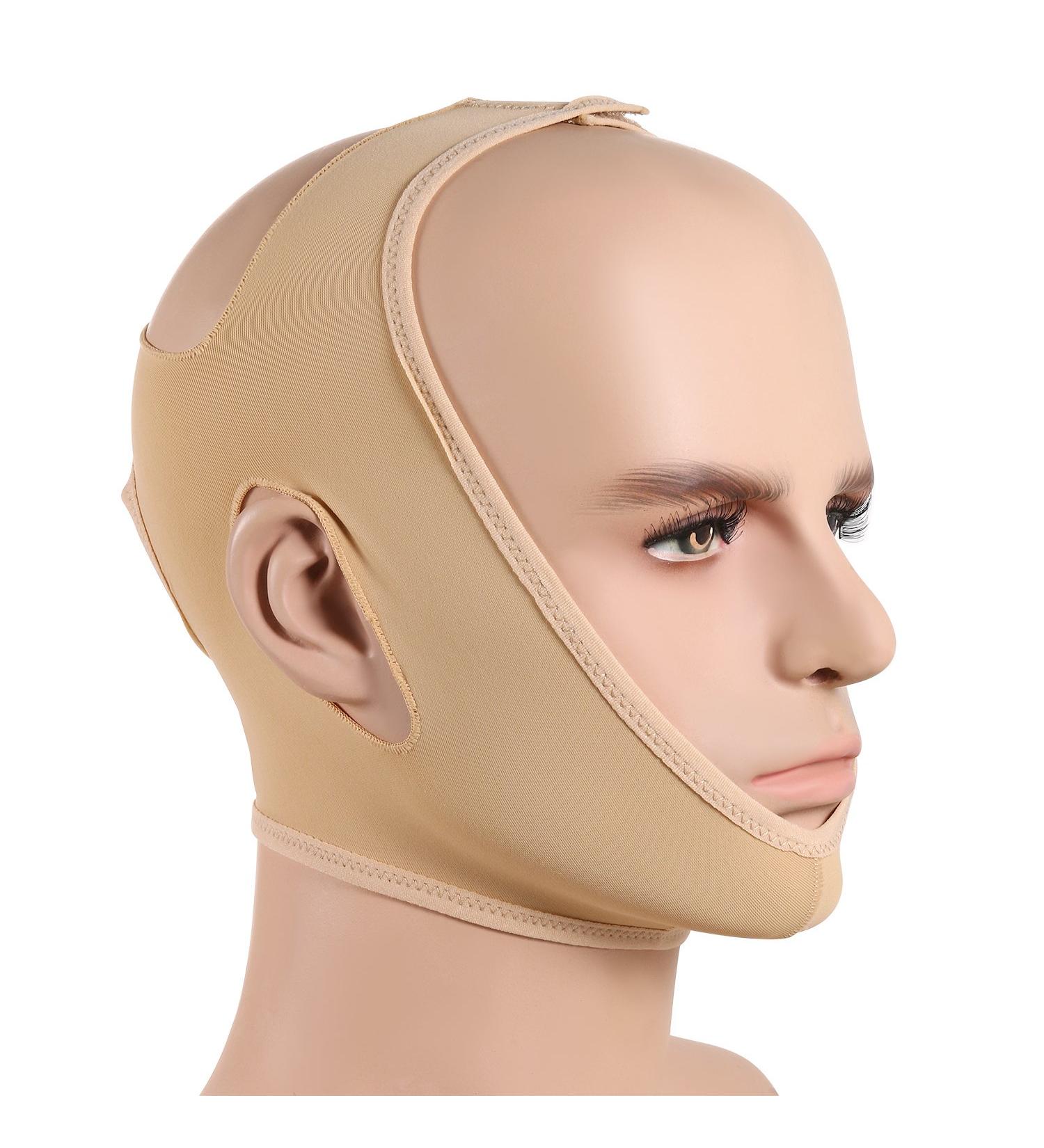 JewelryWe Full Face Style Anti Wrinkle Face Slimming Cheek Mask Lift V Face Line Slim 2 Size for Your Choice (M) - Buy Online on SooperMarket.com