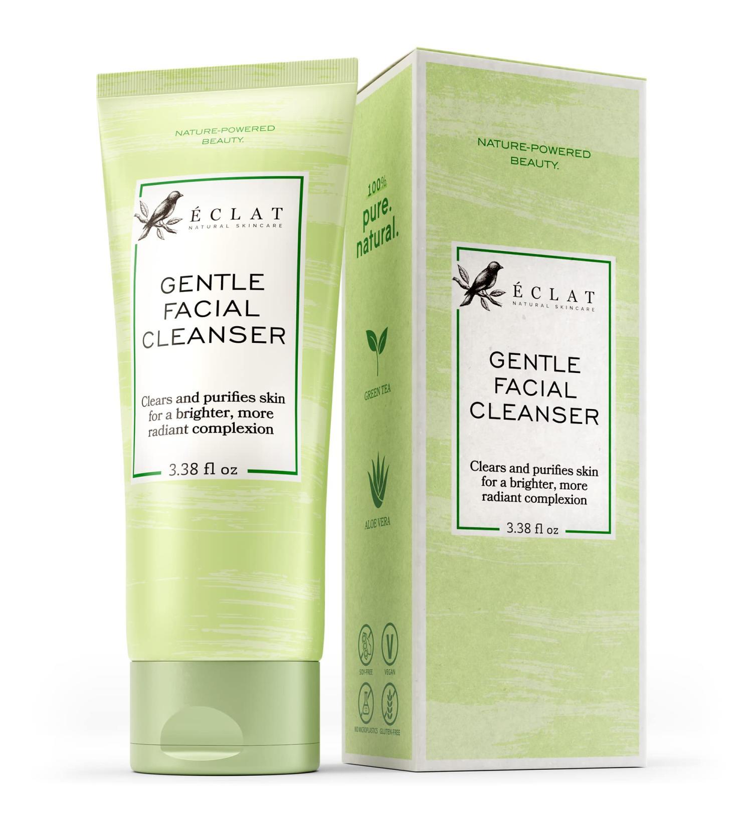 Tea Tree & Aloe Vera Gentle Face Cleanser for Normal to Oily Skin - Deep Cleansing & Hydrating Formula - Buy Online on SooperMarket.com