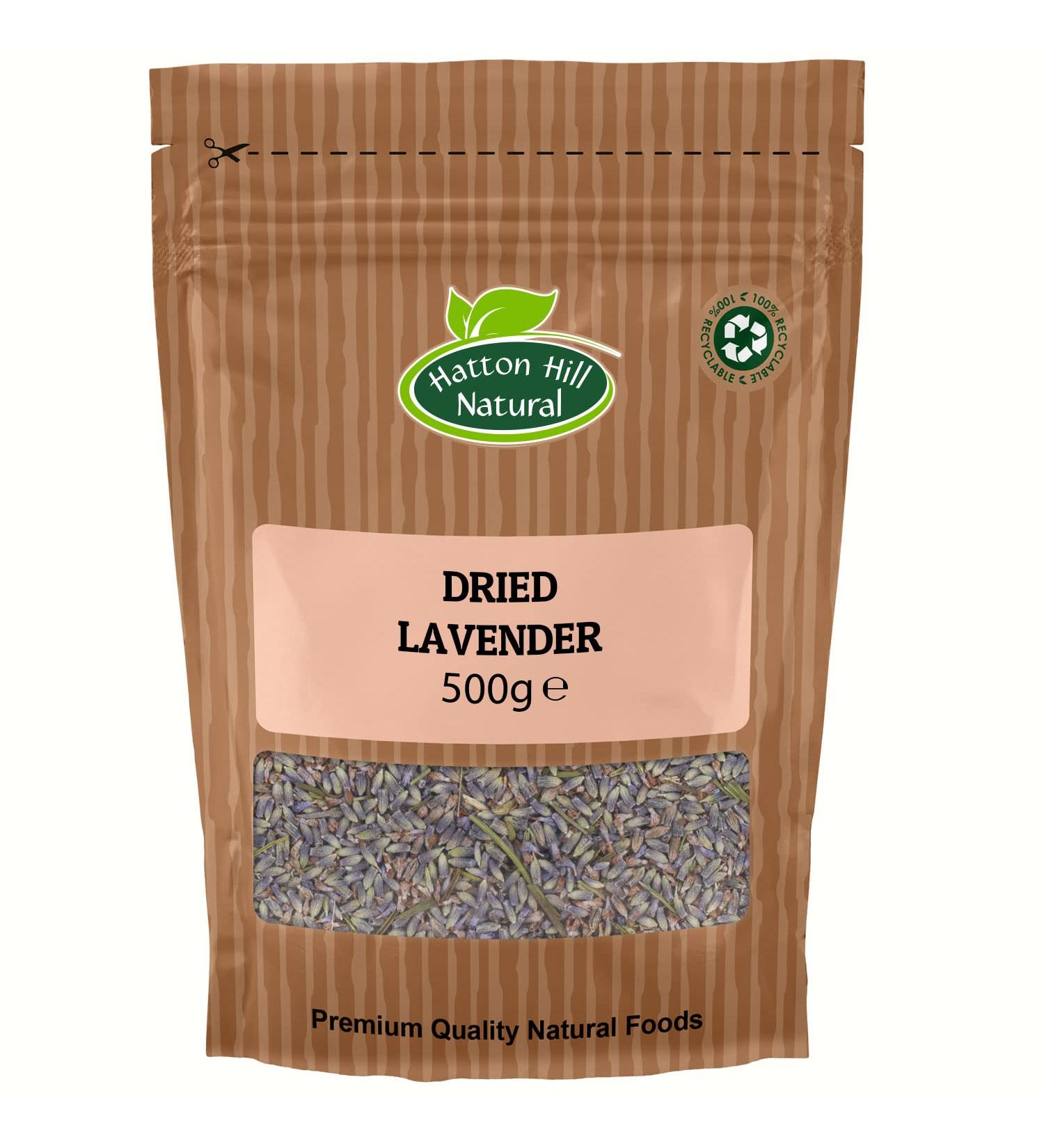 Dried Lavender Flowers 500g by Hatton Hill