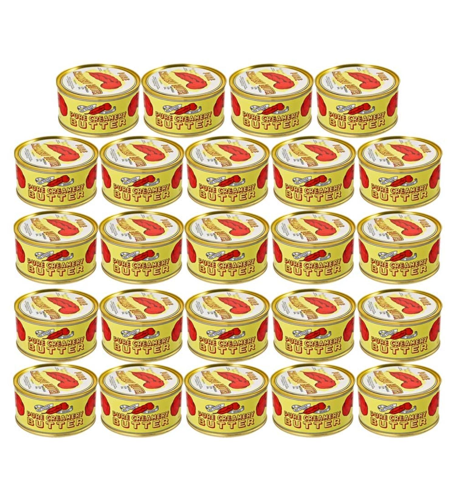 Red Feather Canned Butter from New Zealand - 24 Pack Bundle for Emergency Survival Kit - Buy Online on SooperMarket.com