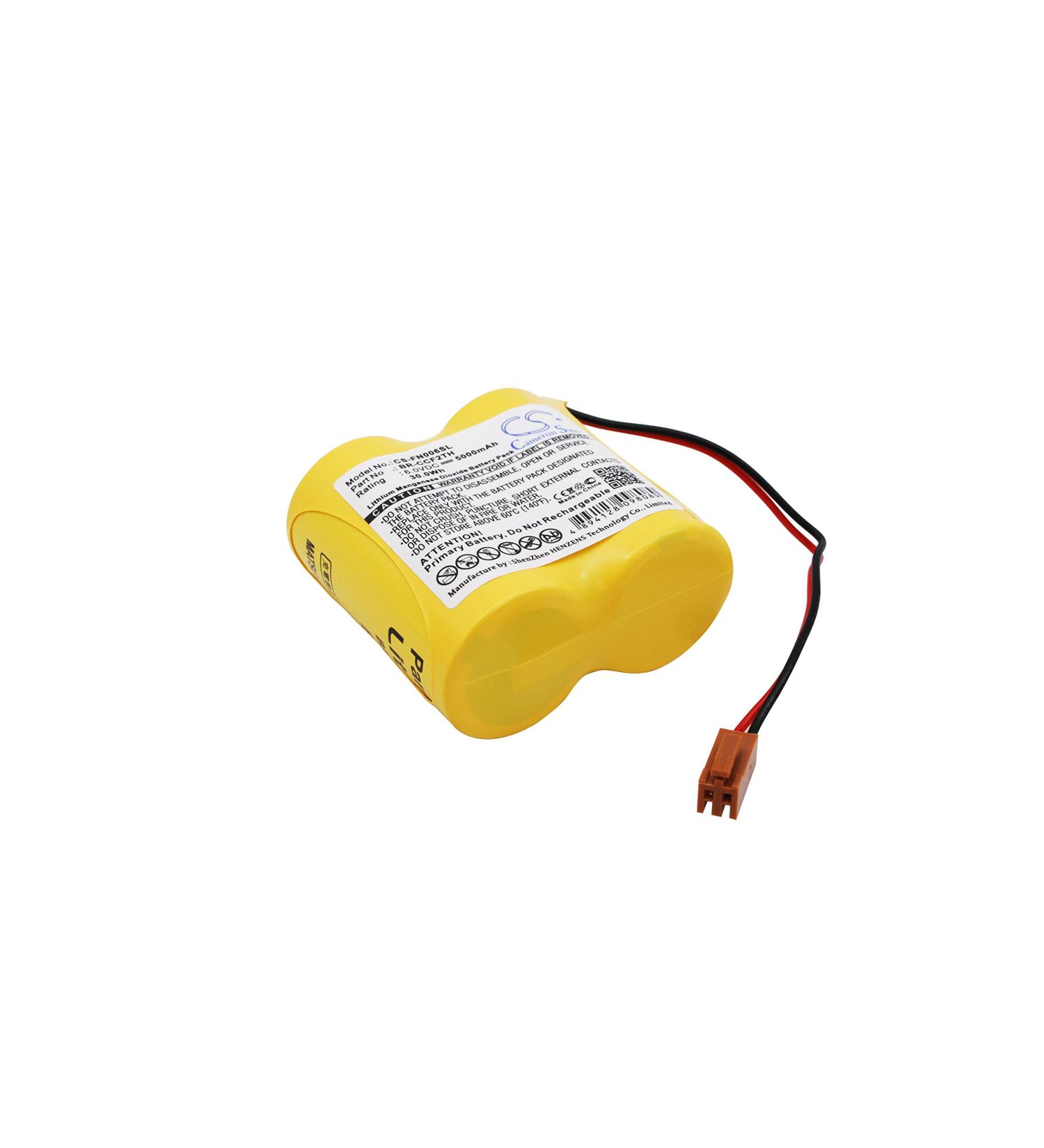 5000mAh Replacement Battery for Mori Seiki TL40B3000 TL3000 TL40B - High Capacity (6.0V) International Shipping Available - Buy Online on SooperMarket.com