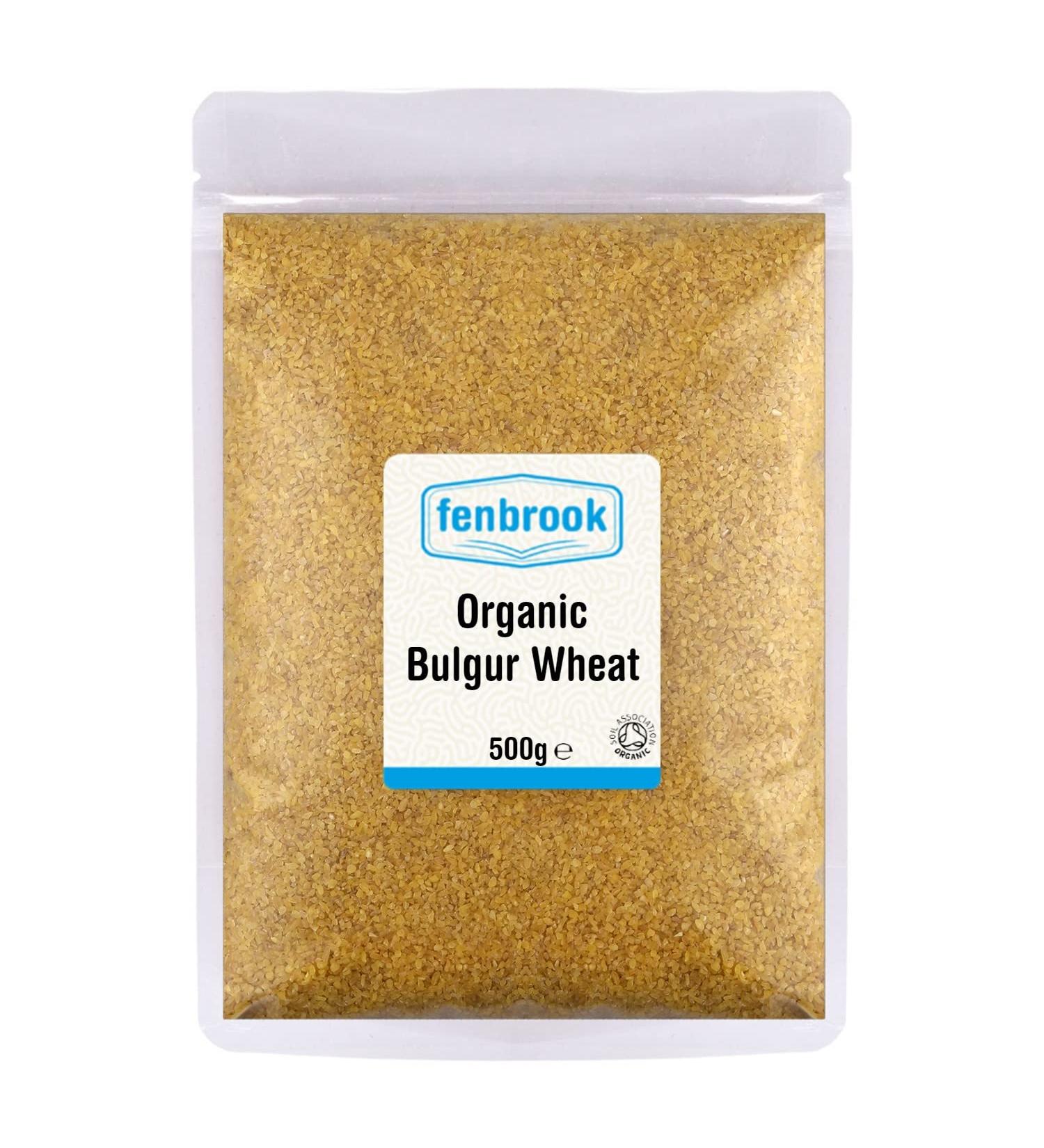 Organic Bulgur Wheat 500g Certified Organic by Fenbrook Organic - Buy Online on SooperMarket.com