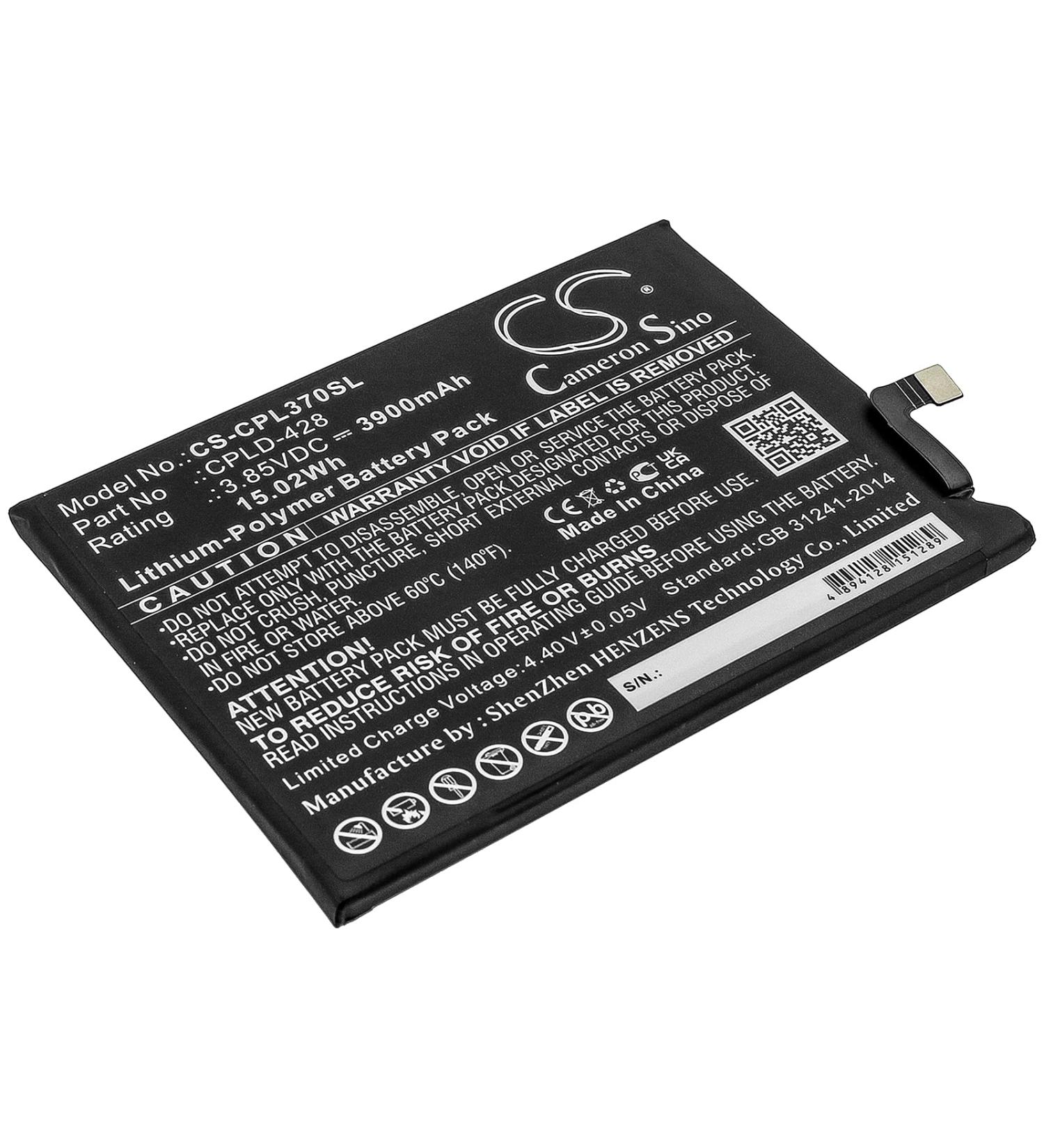 3900mAh Battery Replacement for CP3705AS CPLD-428 - High Capacity 3.85V | International Shipping Available - Buy Online on SooperMarket.com